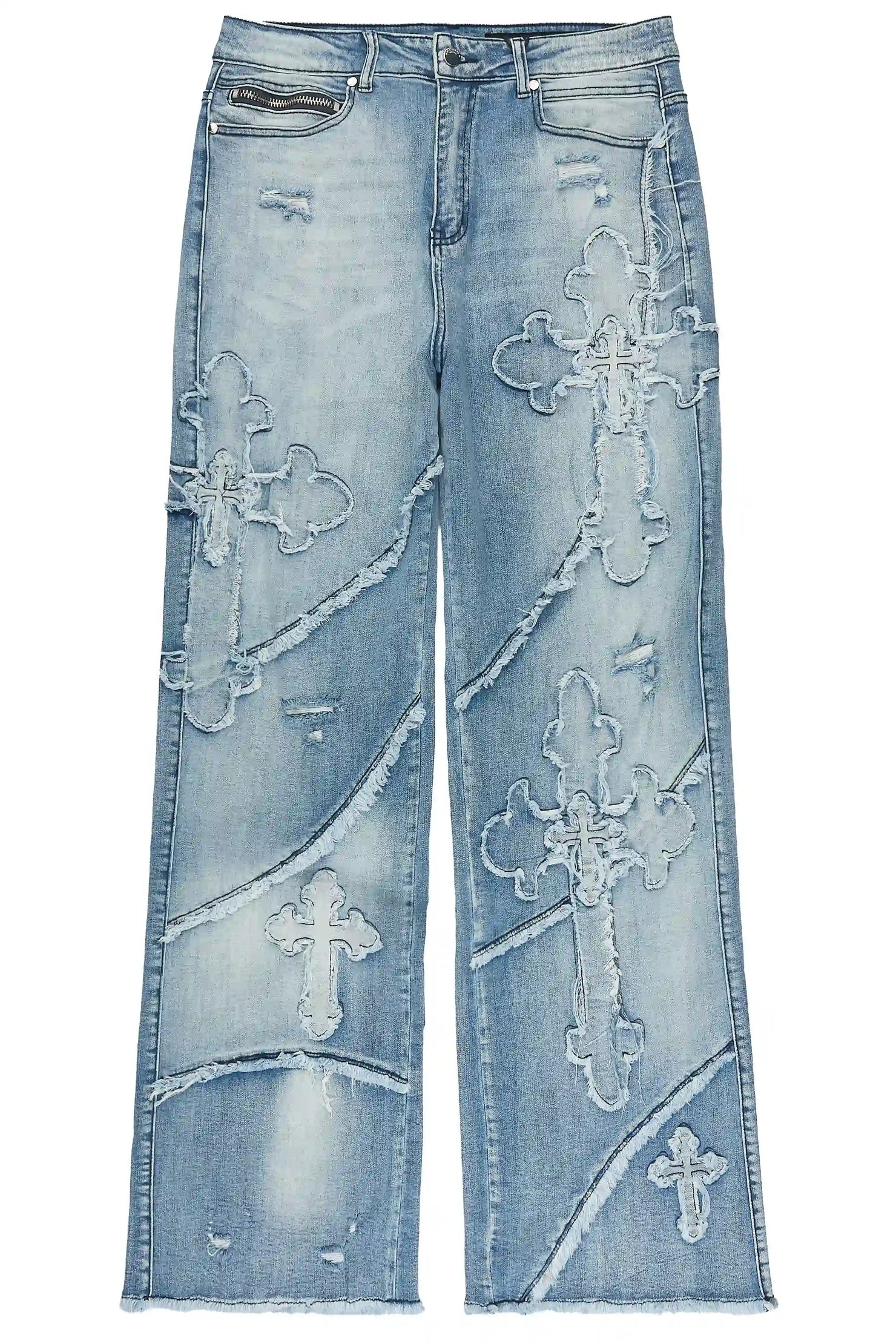 Krose Blue Baggy Fit Jean