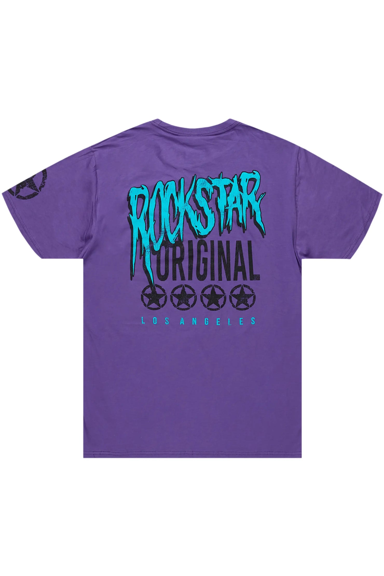Wizzurd Purple Graphic T-Shirt