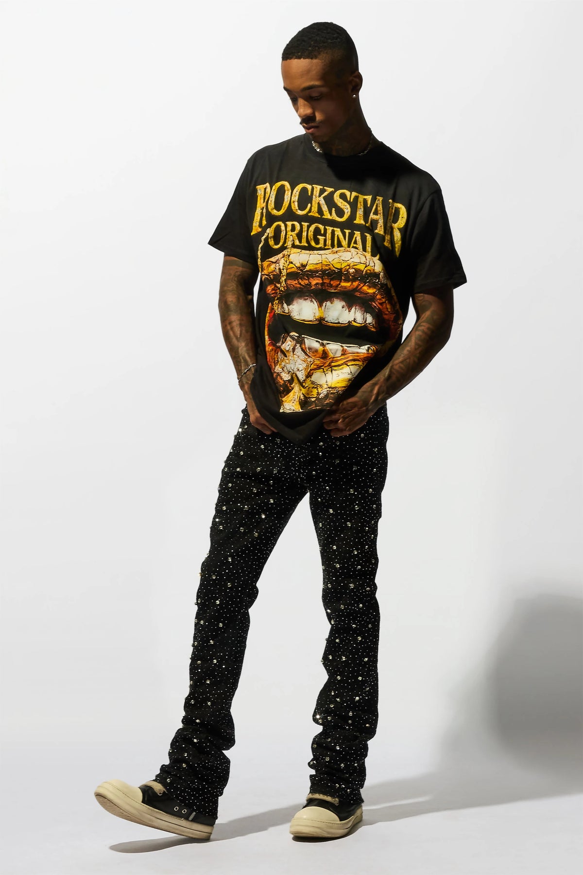Bernal Black Oversized Graphic T-Shirt