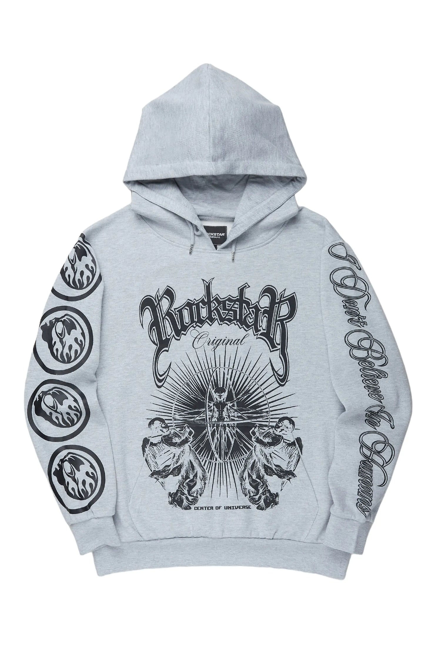 Yarden Grey Graphic Hoodie