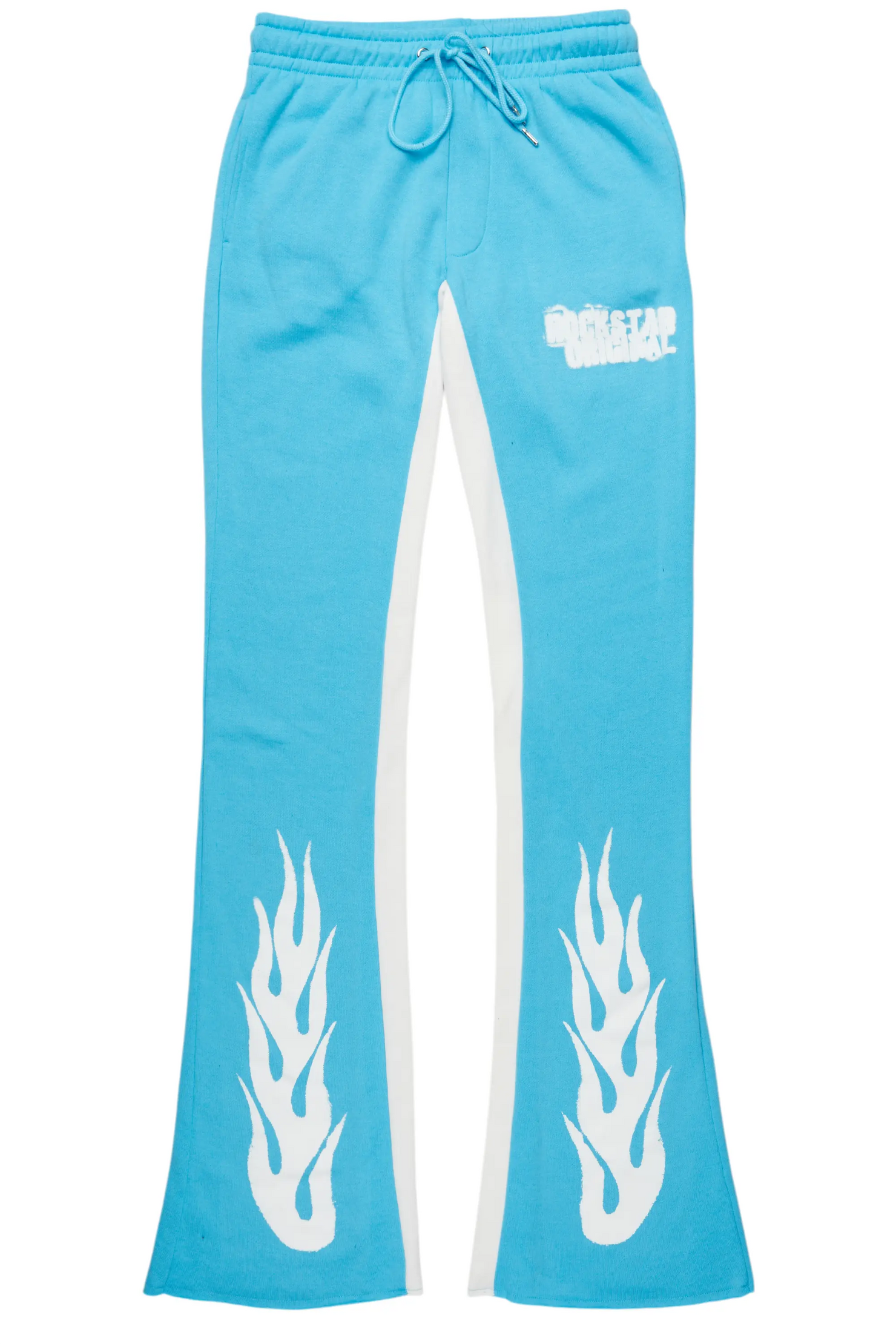 Banyan Blue Graphic Baggy Pant