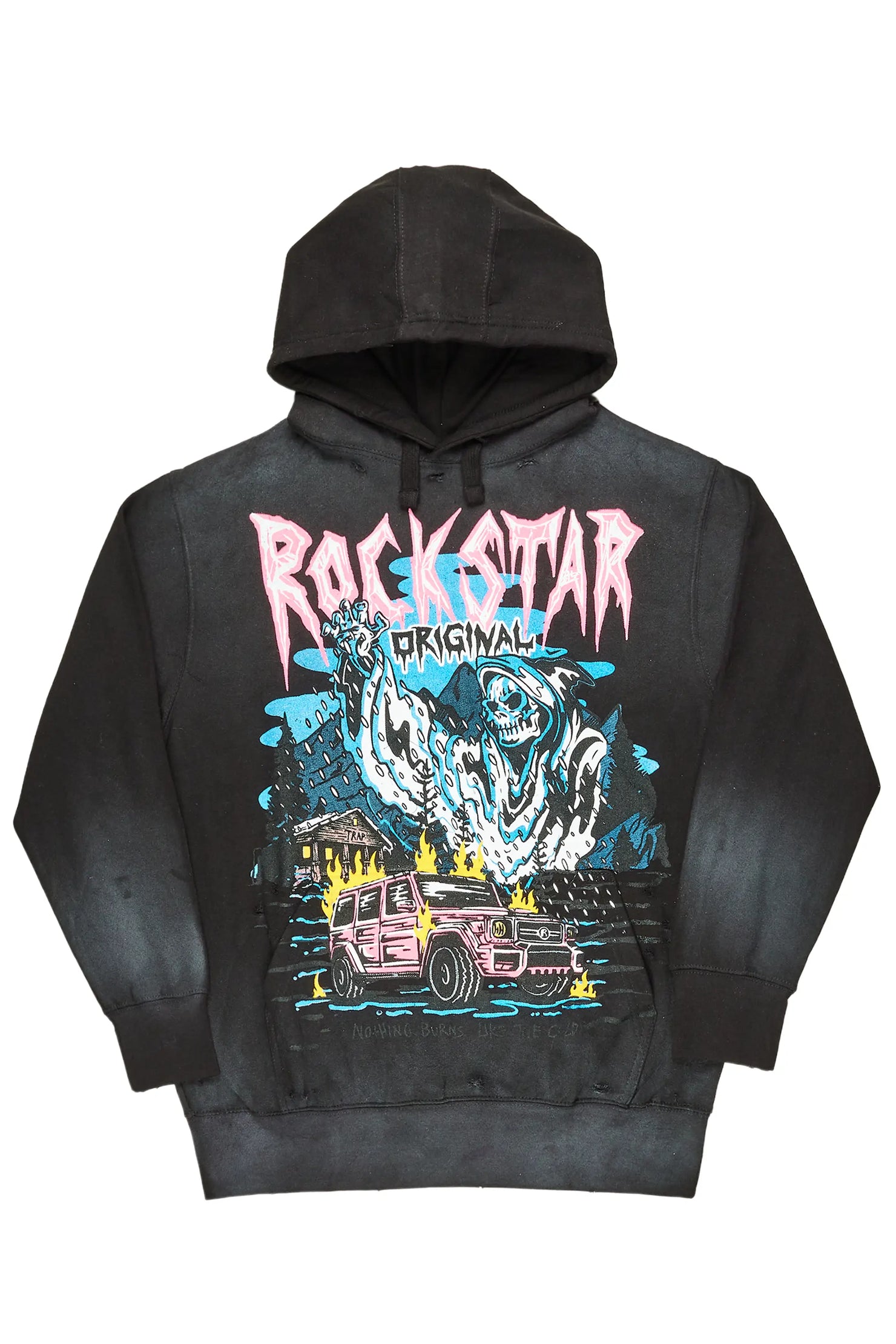 Kip Black Graphic Hoodie
