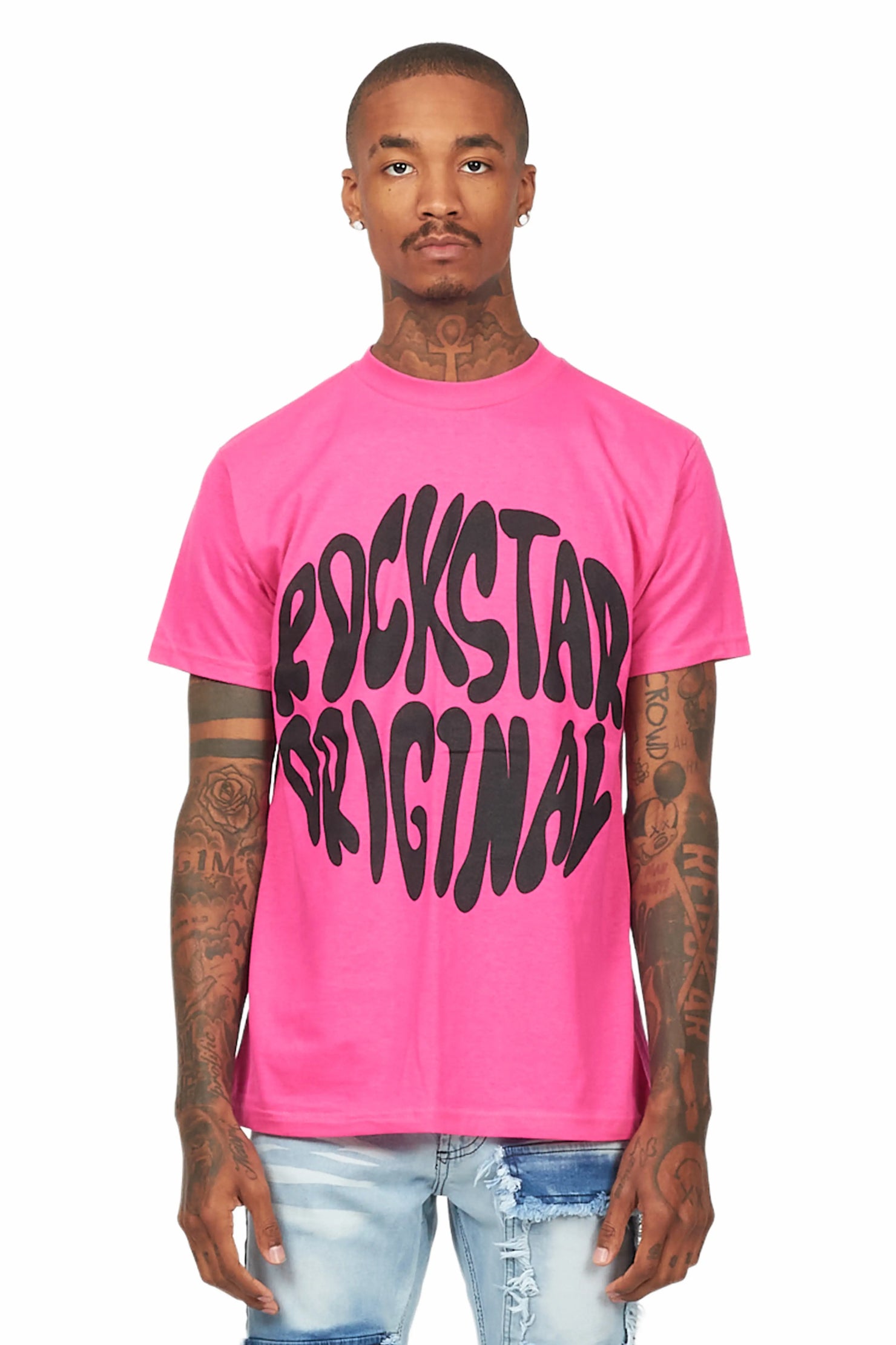 Thierry Fuchsia Graphic T-Shirt