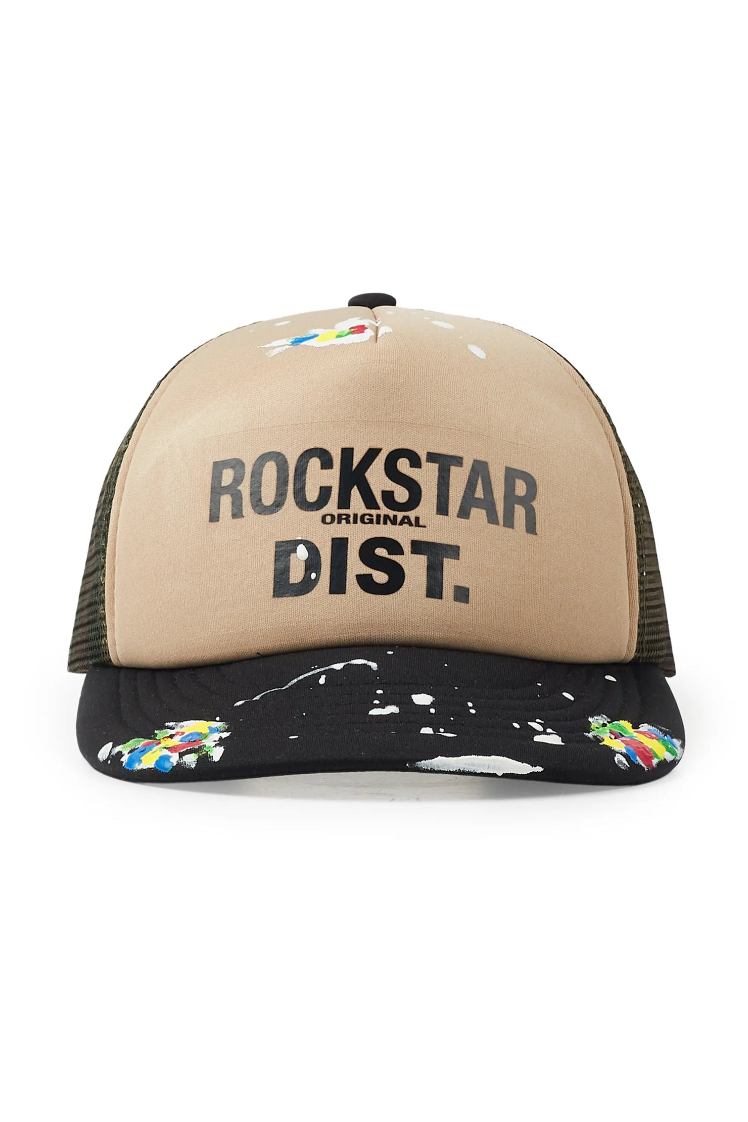Neptune Beige/Camo Trucker Hat