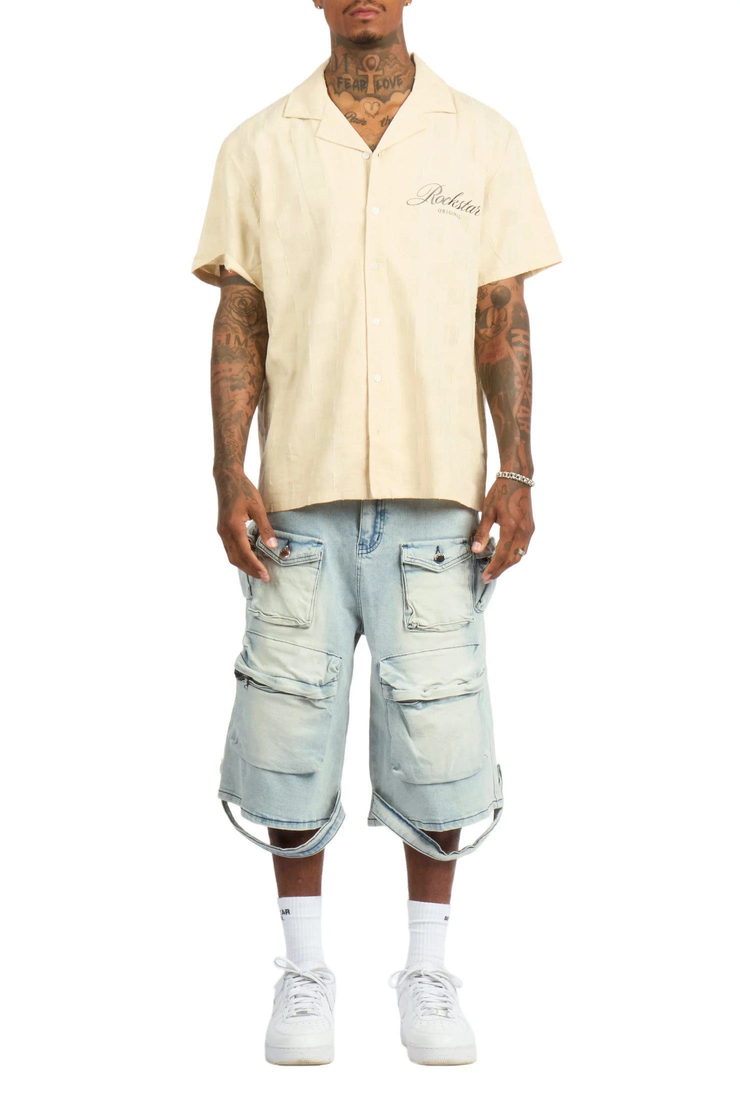 Mahesh Blue Denim Short