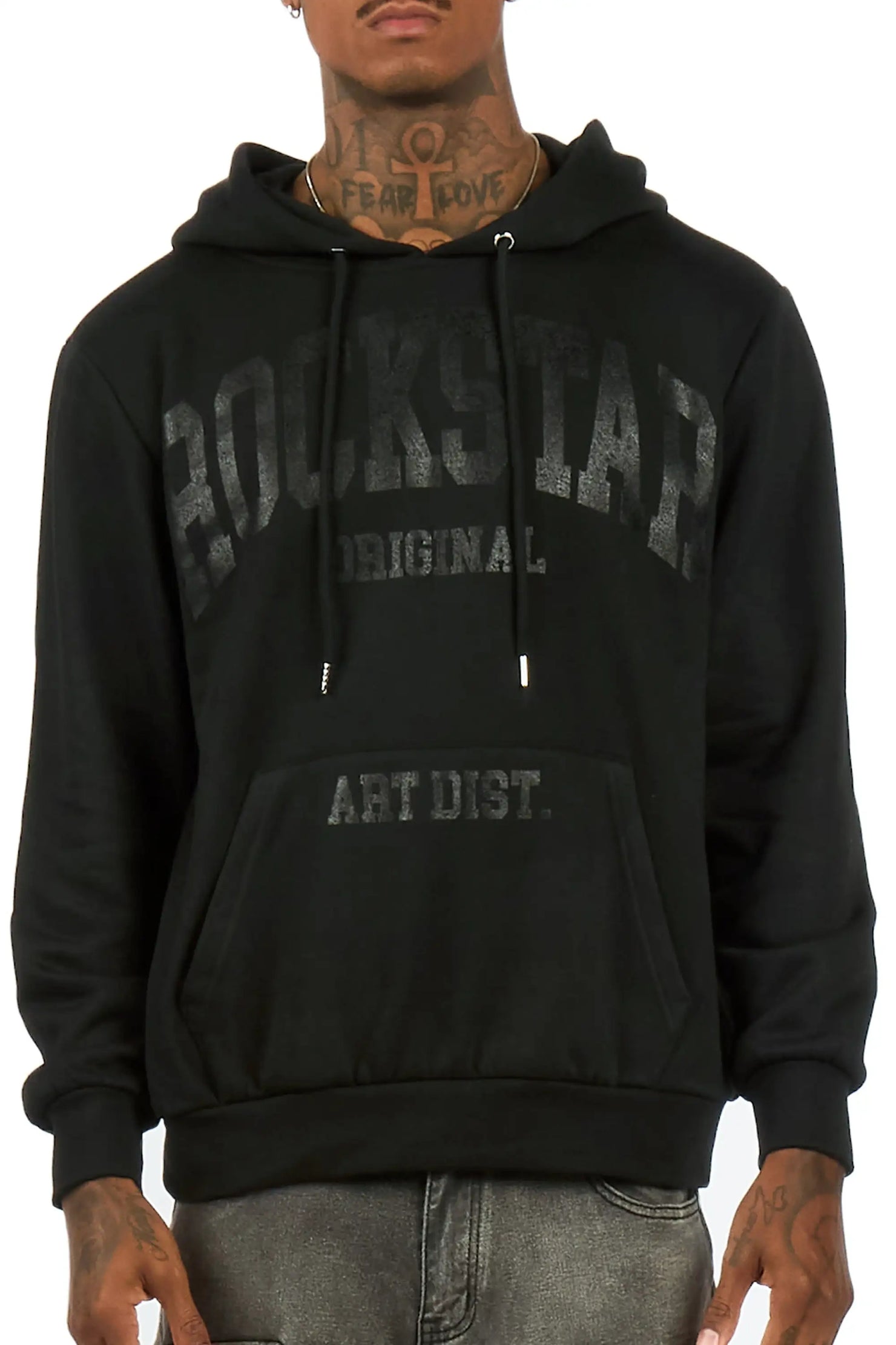 Nelly 3.0 Black Graphic Hoodie