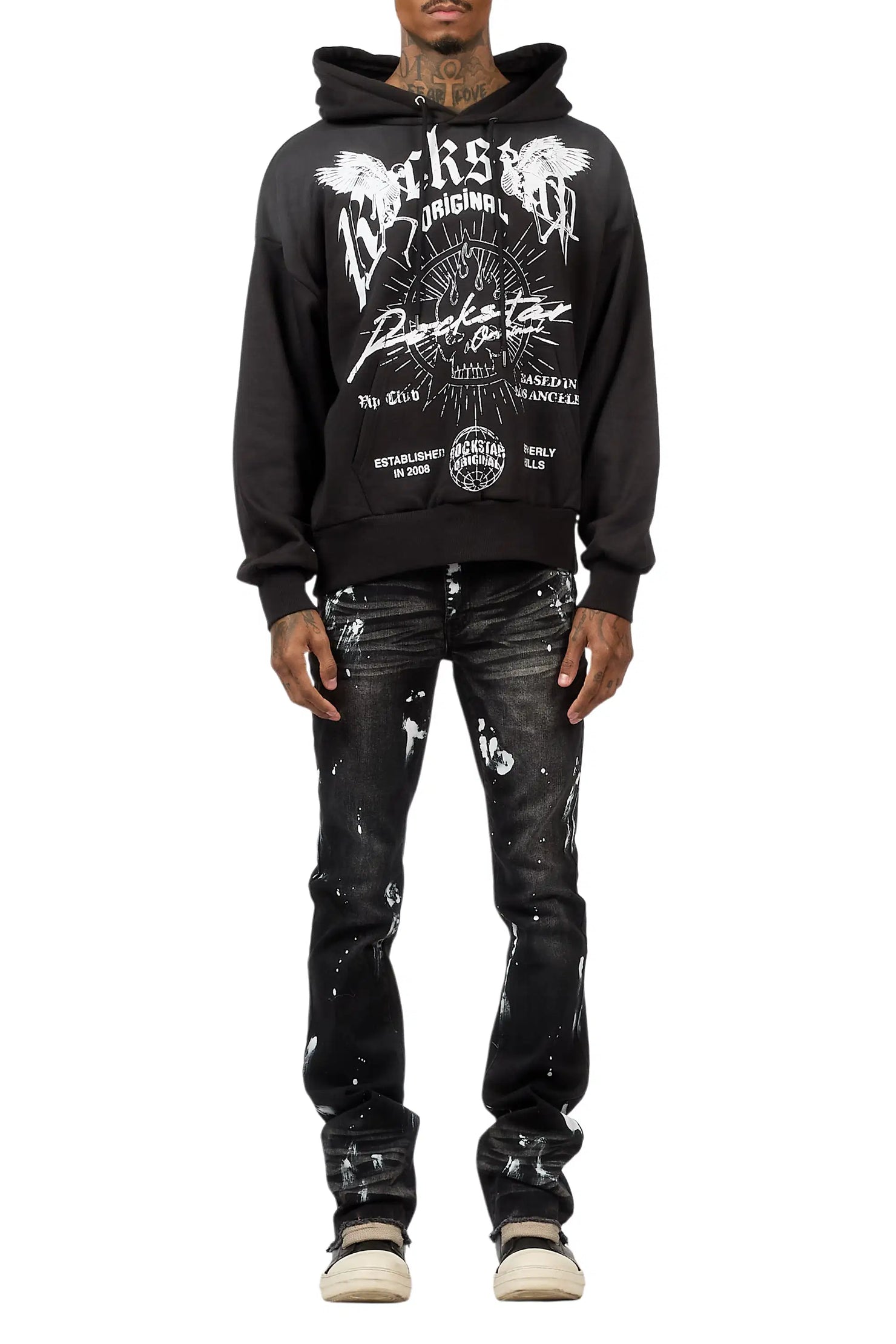 Tally Black Hoodie & Painter Jean Bundle