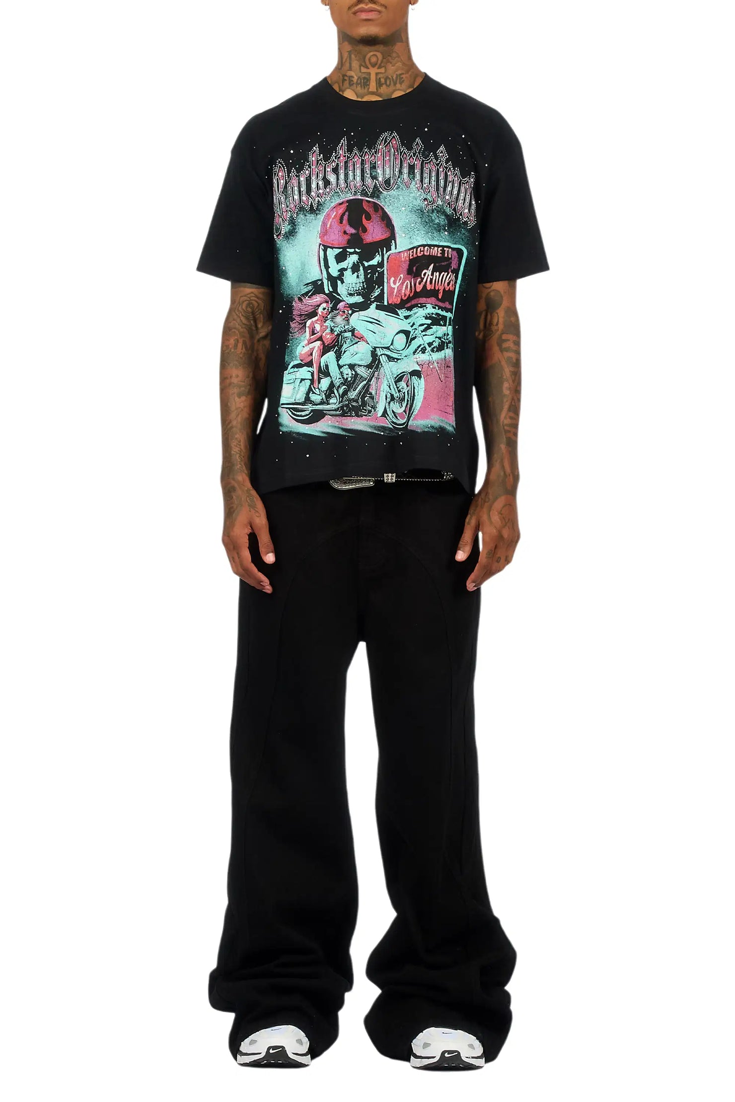 Ballen Black Baggy Jeans