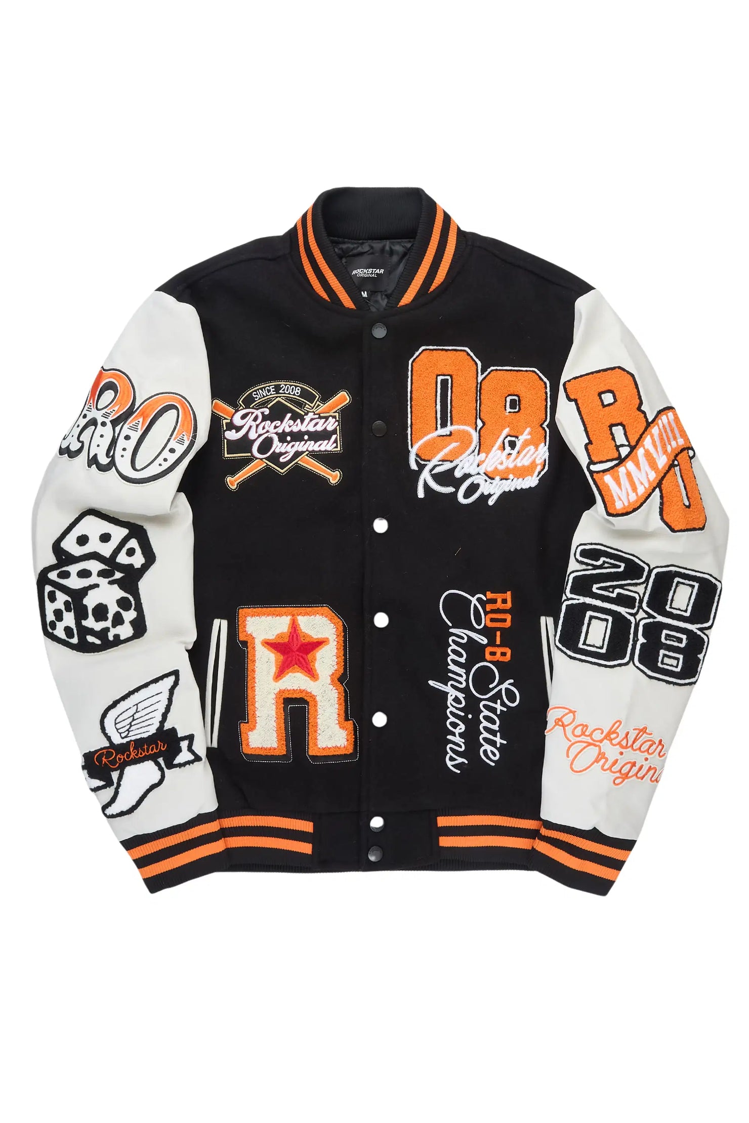 Forbidden Black Varsity Jacket