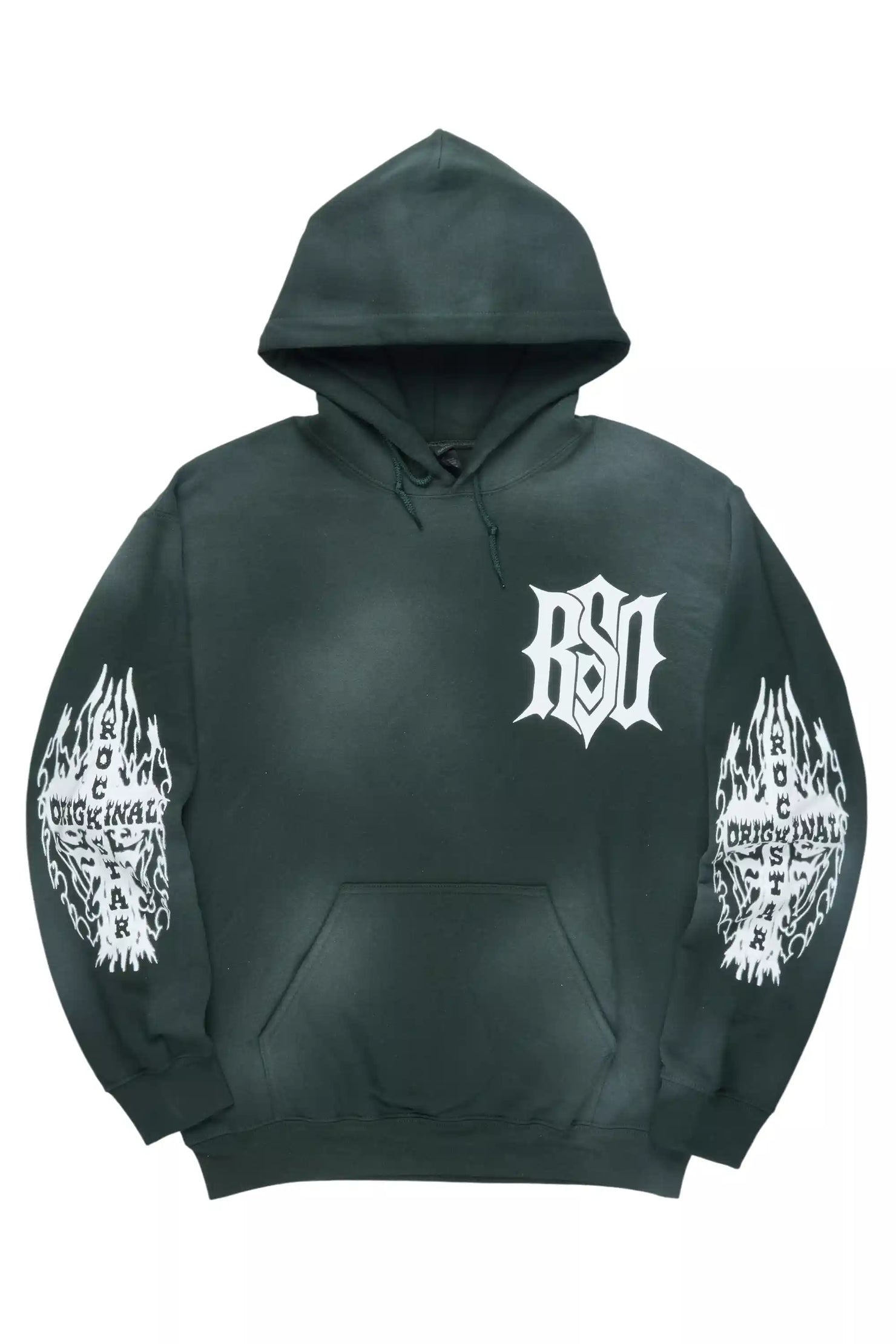 Sebrina Green Graphic Hoodie