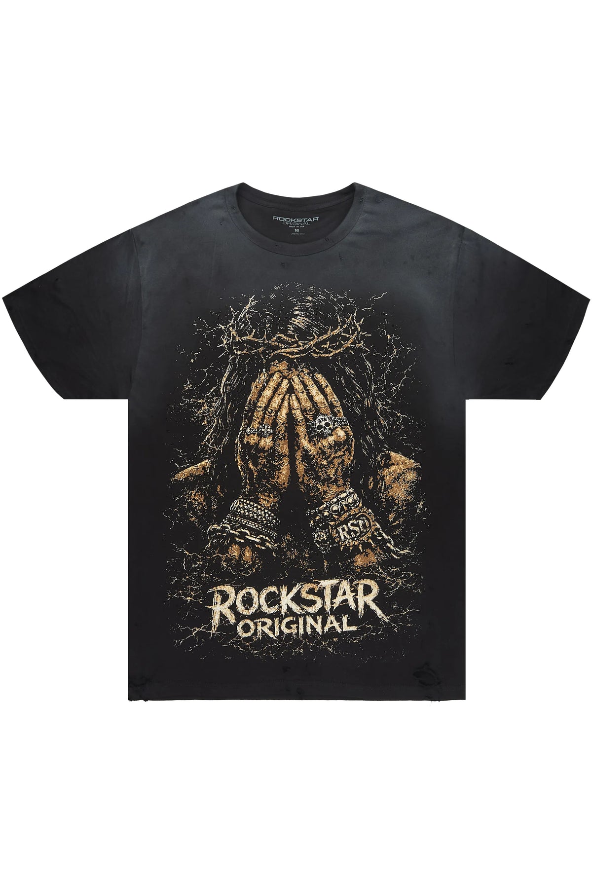 Sorrell Black Oversized Graphic T-Shirt