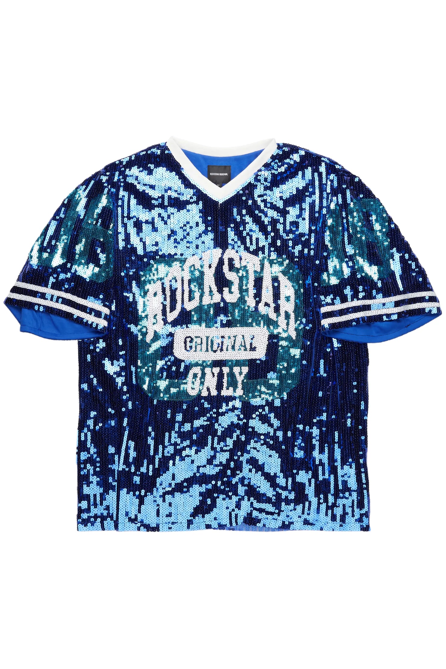 Touch Down Blue Sequin Mini Dress