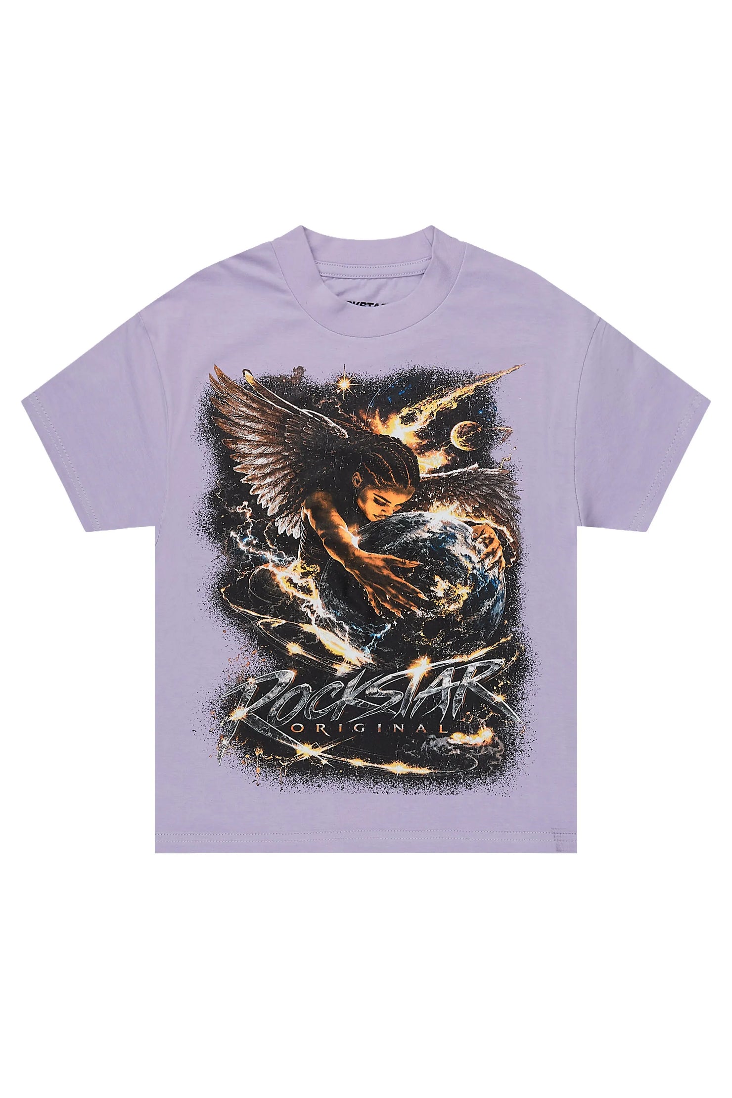 Girls Kearnly Lavender Graphic T-Shirt