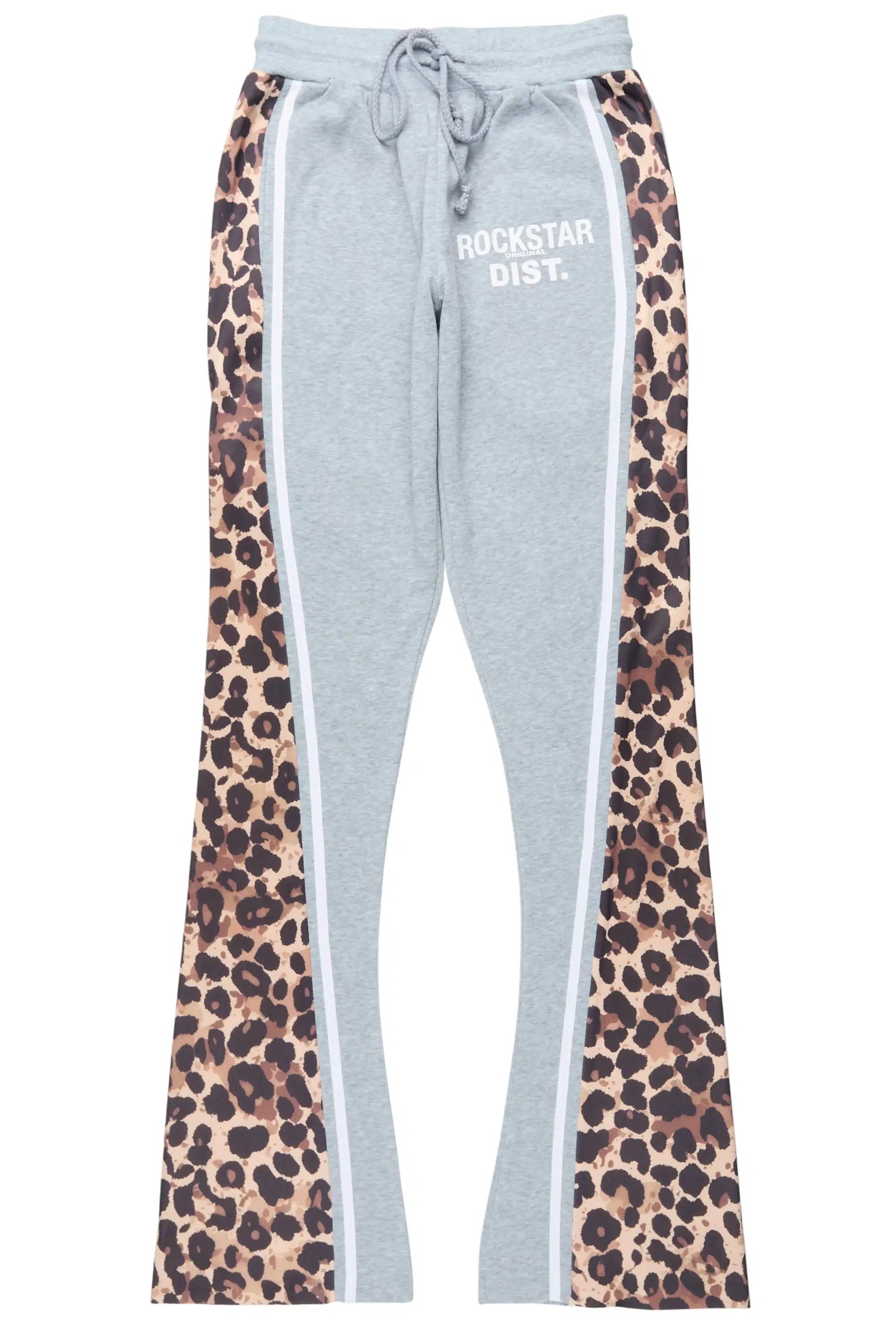 Soana Grey Stacked Track Pant