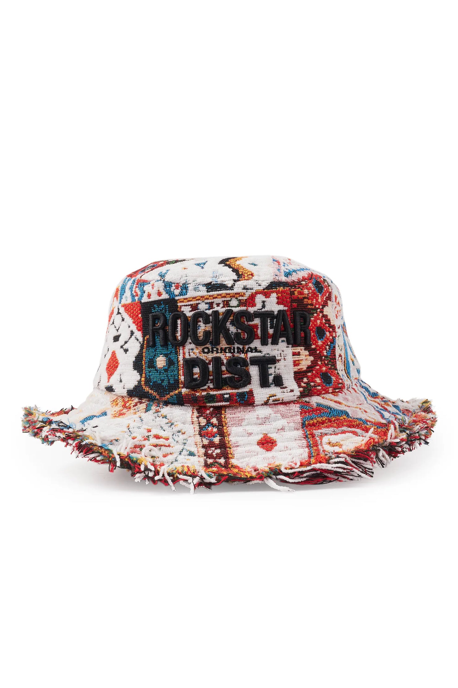 Ayami Beige Tapestry Bucket Hat