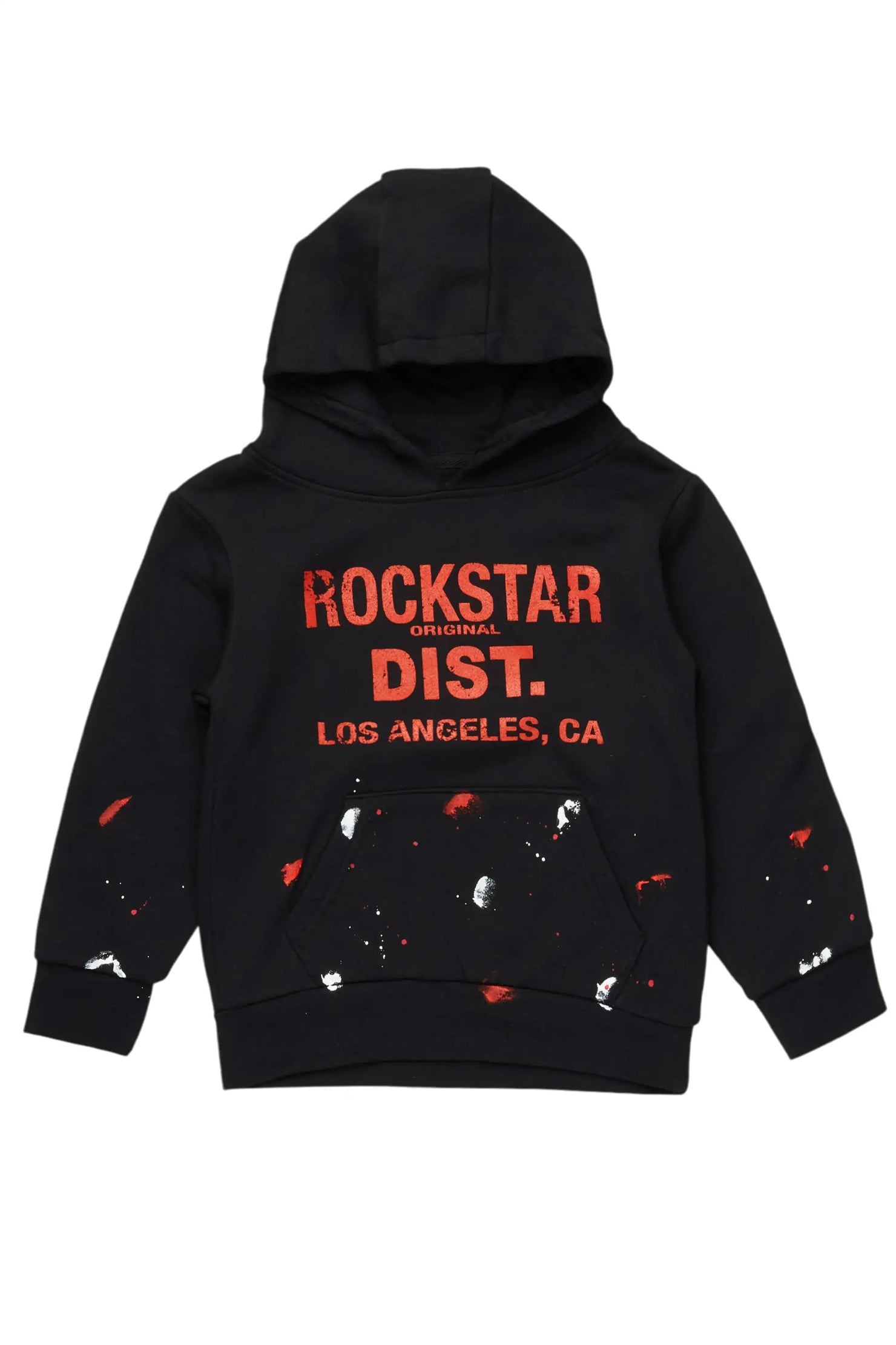 Boys Scottie Black Graphic Hoodie