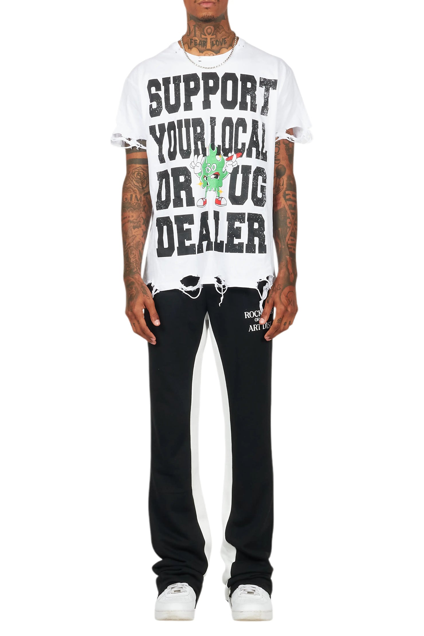 Briggs Black Baggy Pant