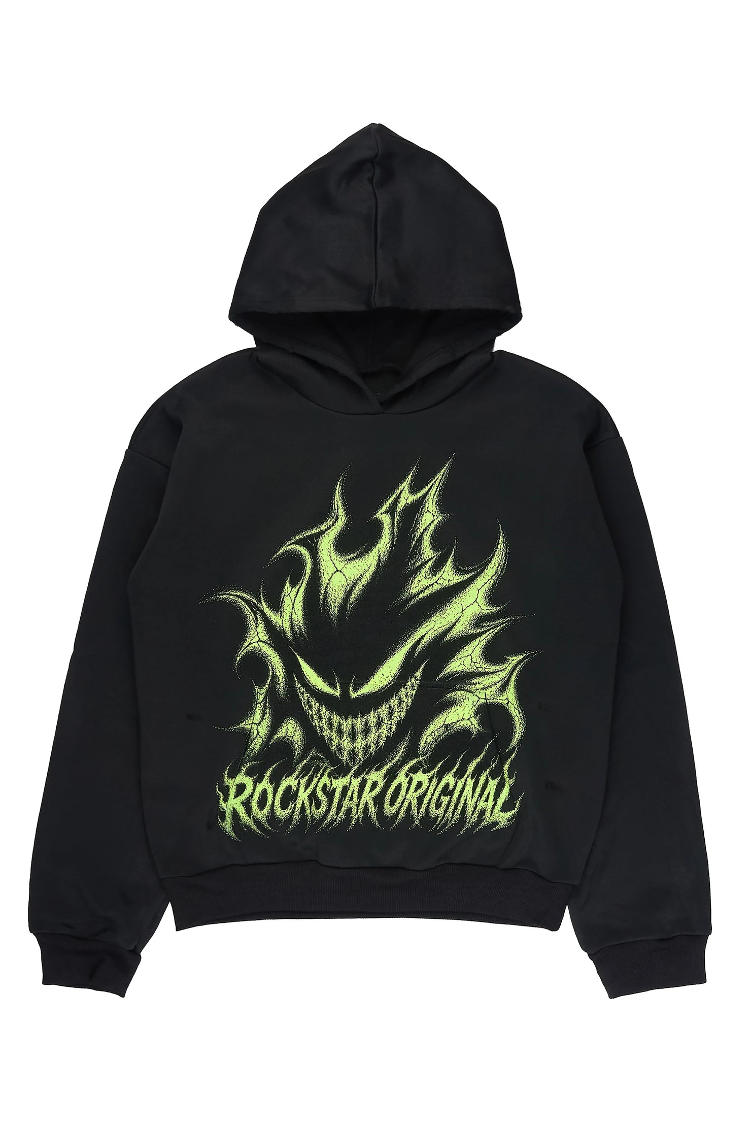 Boys Glaston Black Graphic Hoodie