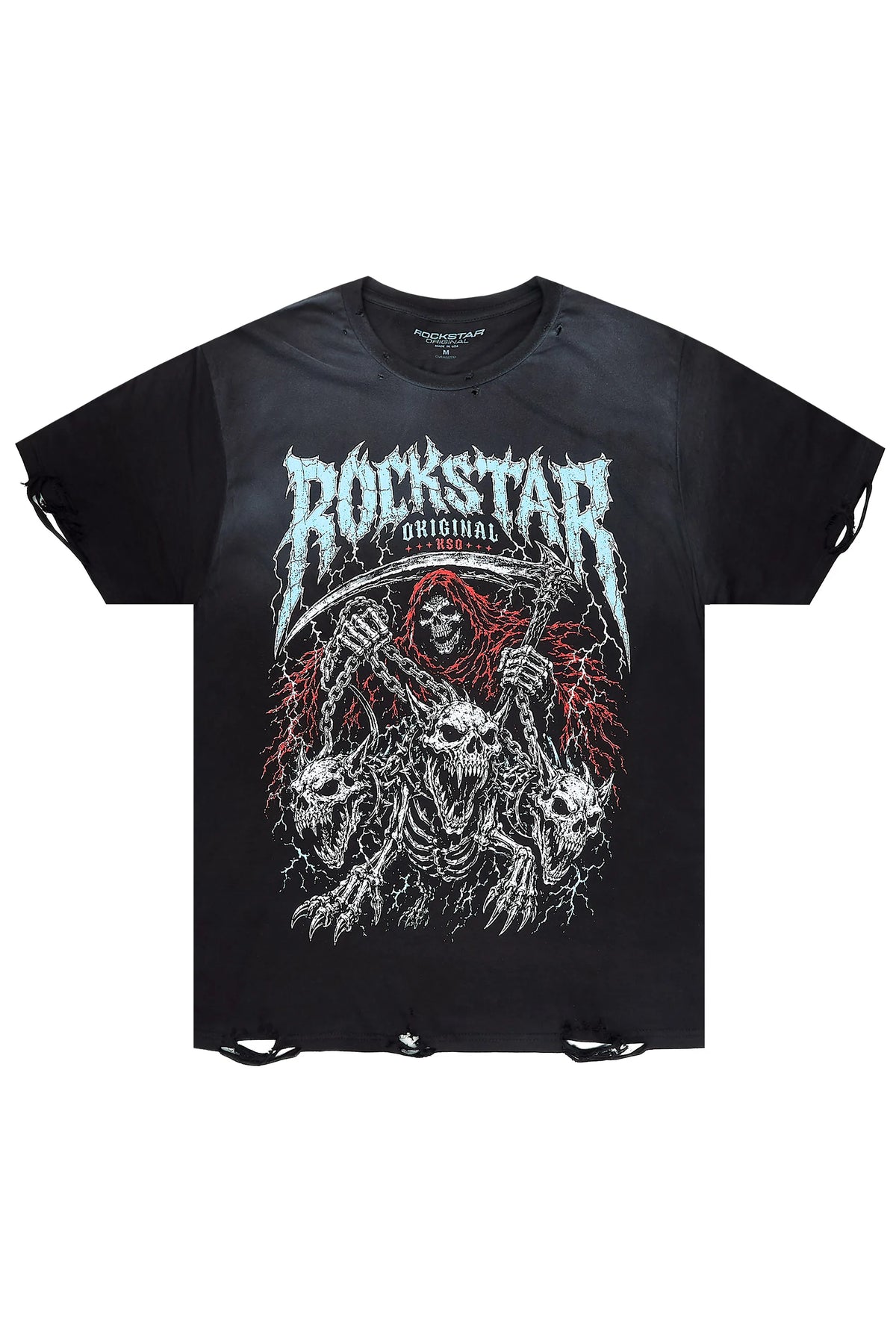 Ossuary Black Oversized Graphic T-Shirt