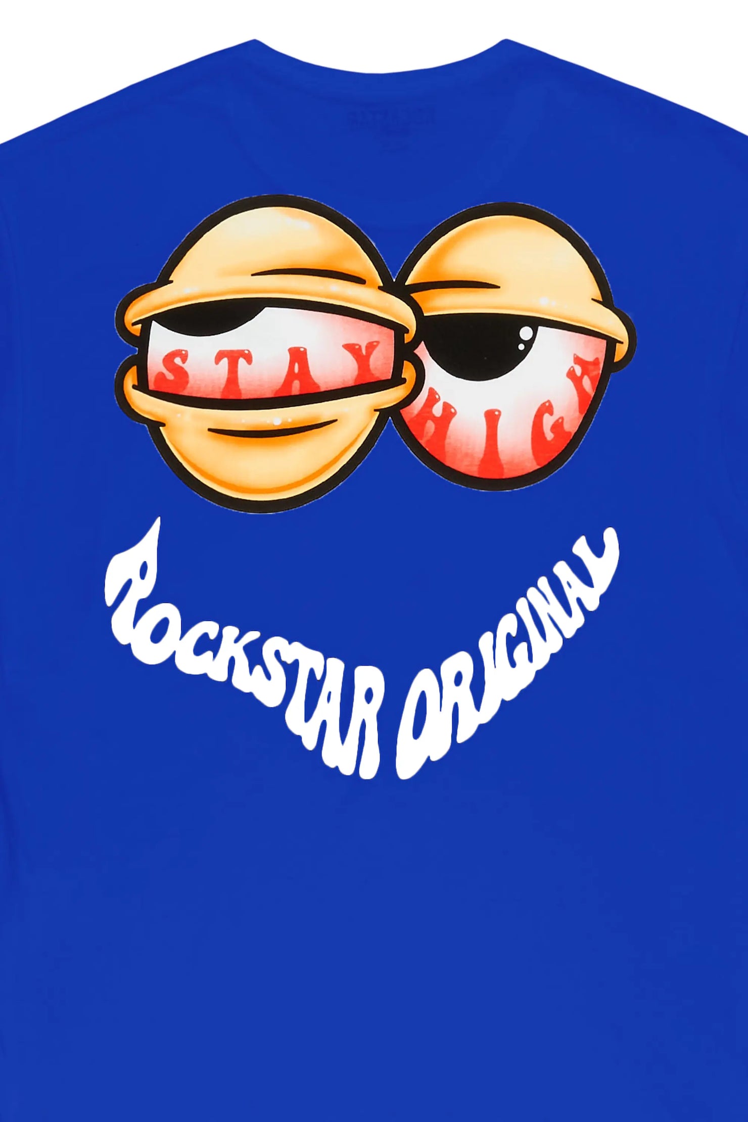 Highya Royal Blue Graphic T-Shirt