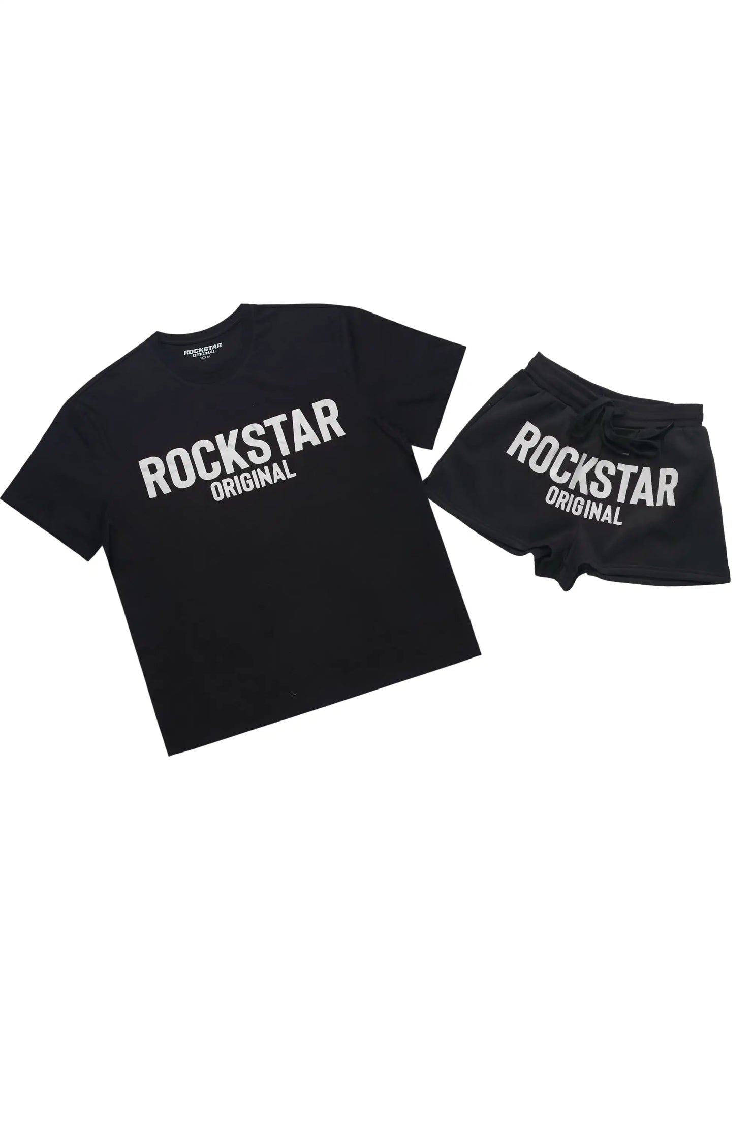 Sabrina Black/White T-Shirt Short Set