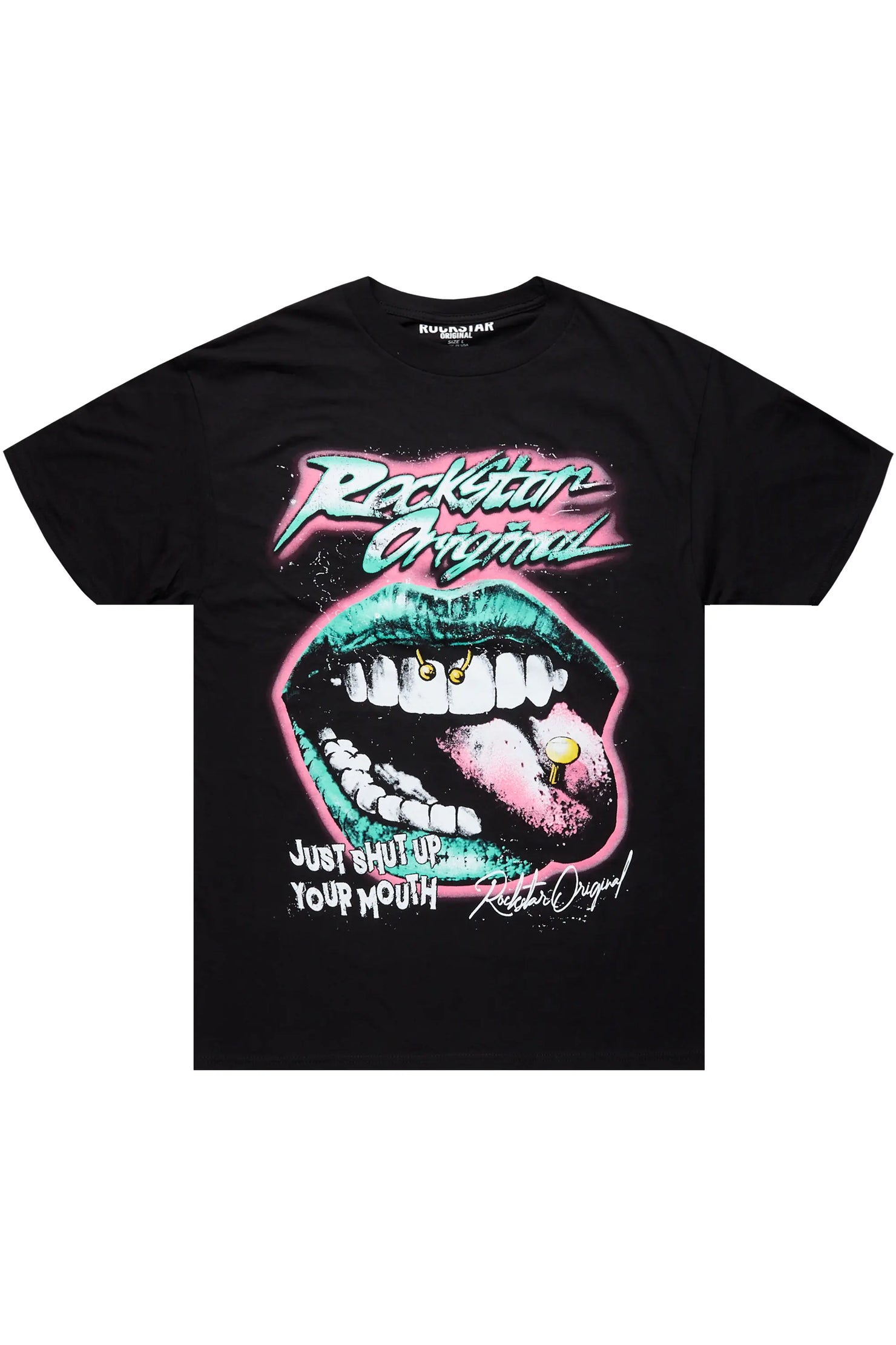 Psycho Black Graphic T-Shirt