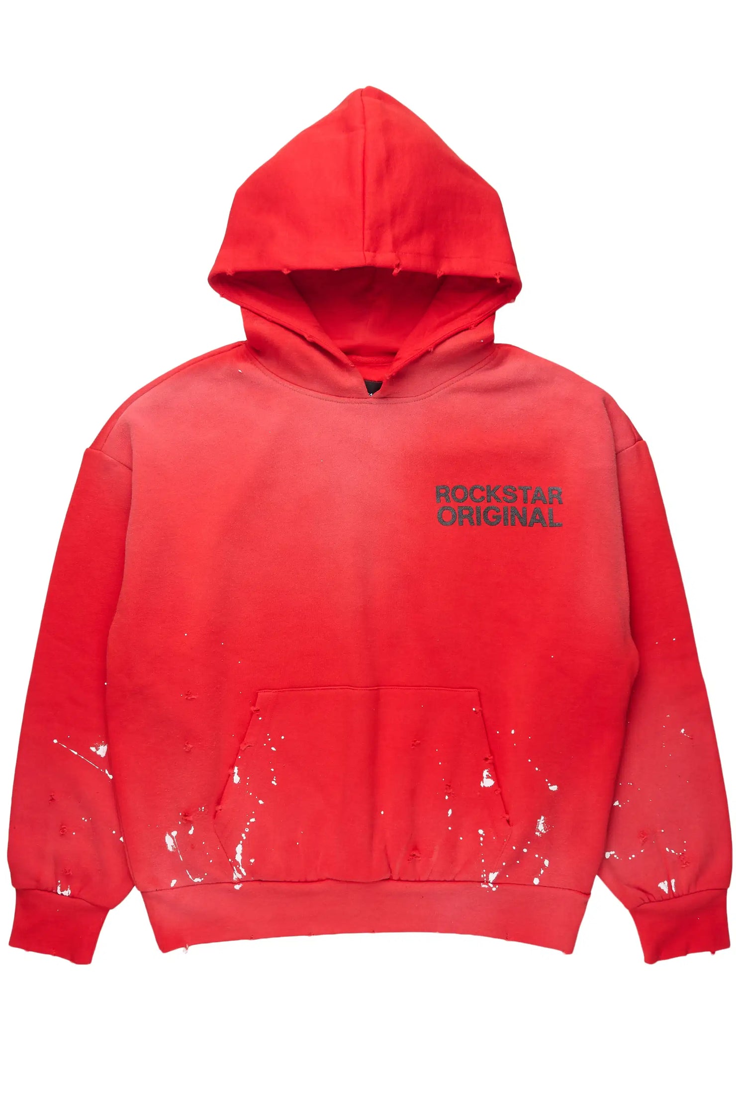 Reigna Red Oversized Hoodie