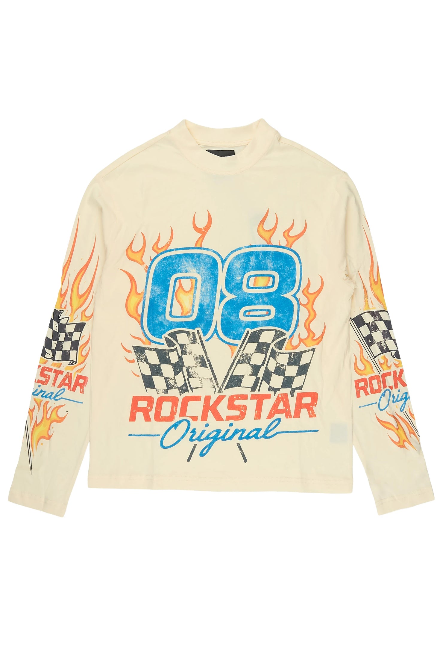Boys Liam Sand Long Sleeve Graphic T-Shirt