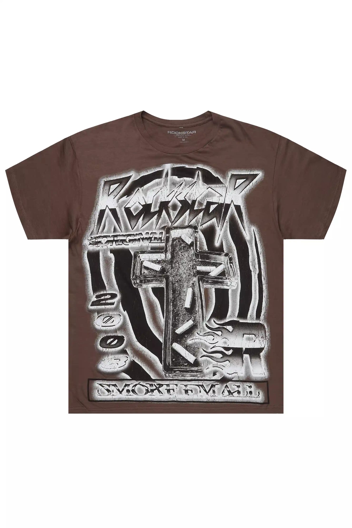 Qyntasha Grey Graphic Short Sleeve Tee