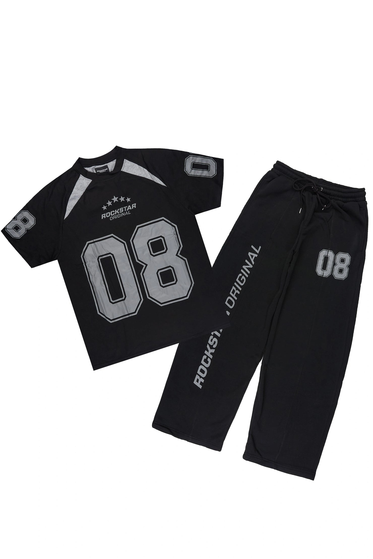 Wenner Black T-Shirt/Barrel Fit Set