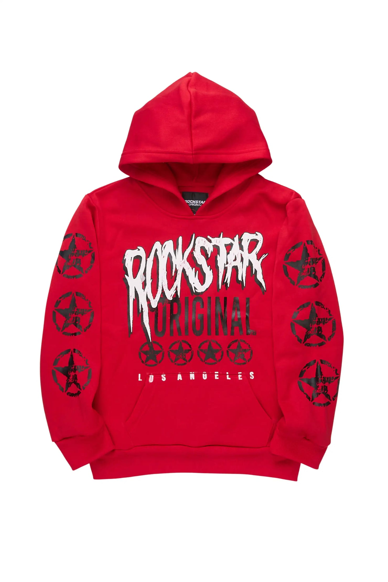 Boys Wizzurd Red Graphic Hoodie