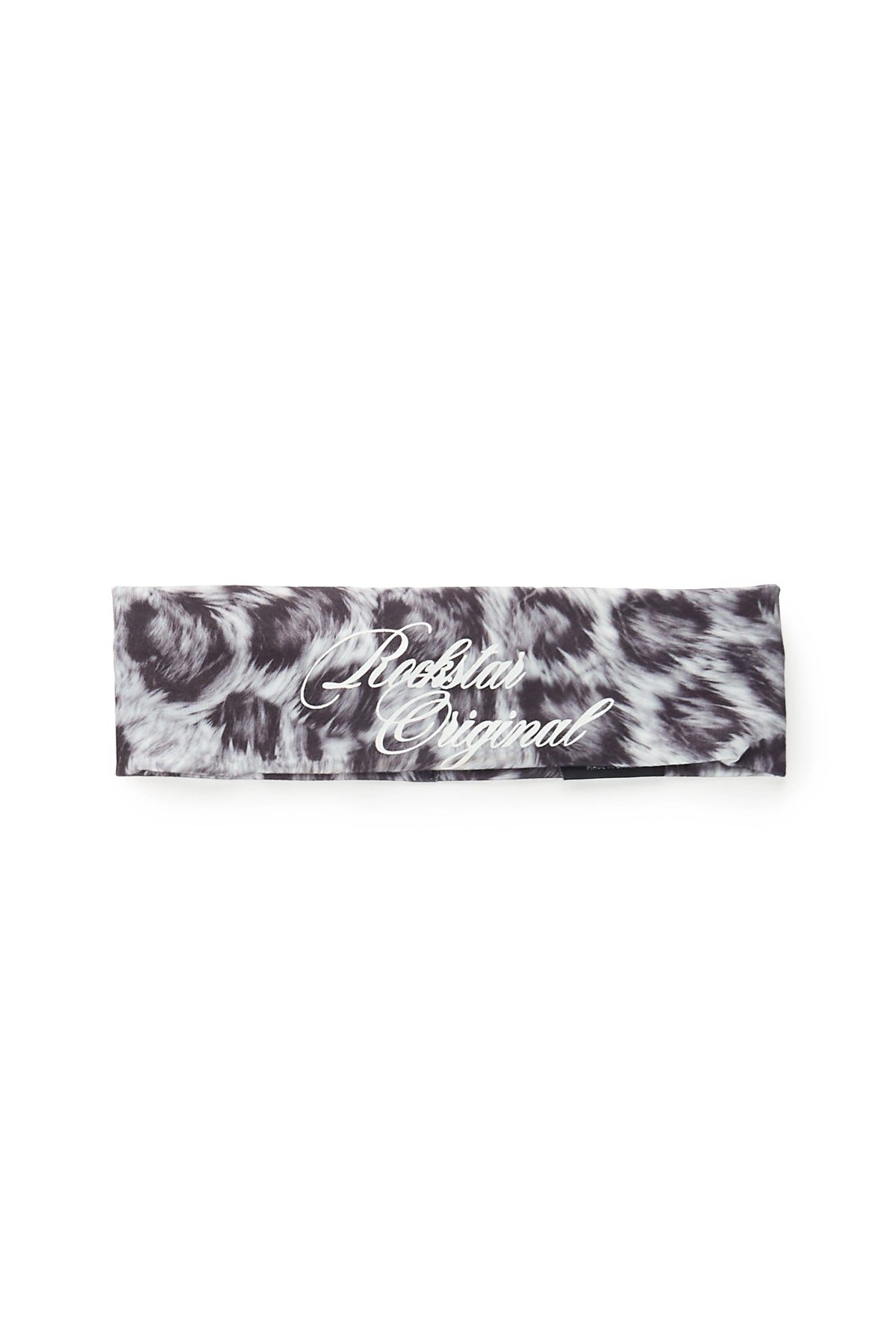Mykalah Grey Cheetah Printed Headband