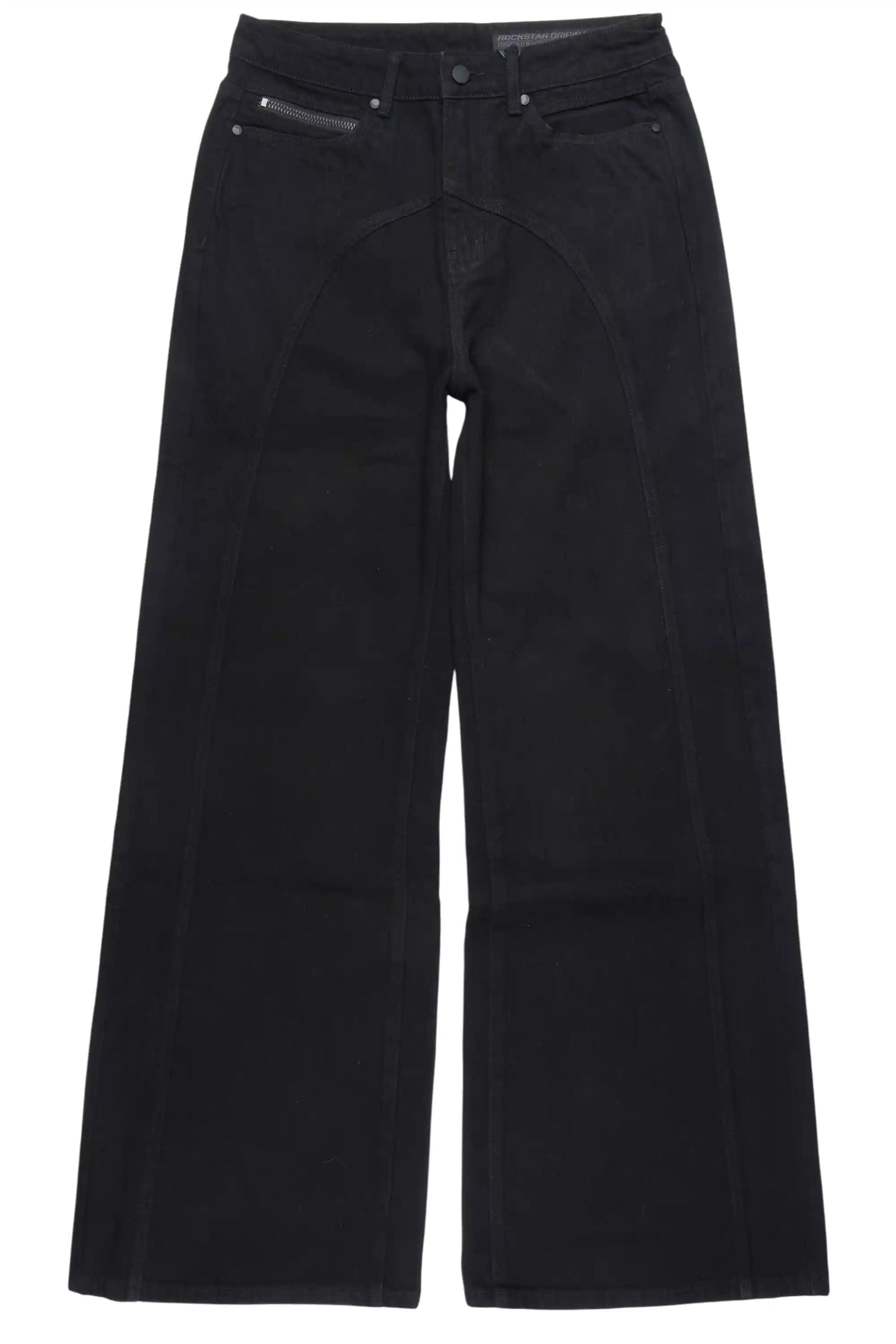 Ballen Black Baggy Jeans