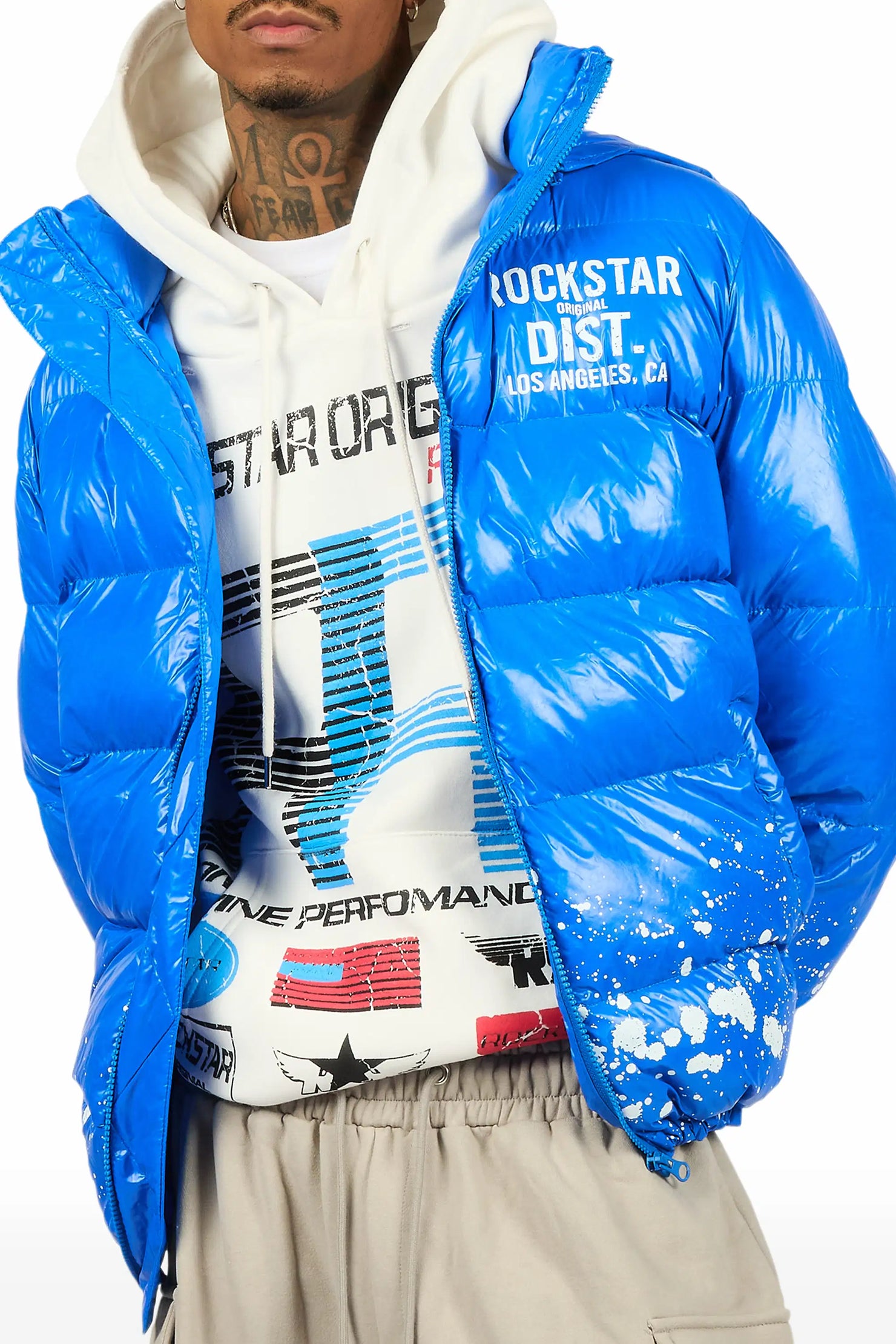 Raffer Royal Heavy Puffer Jacket