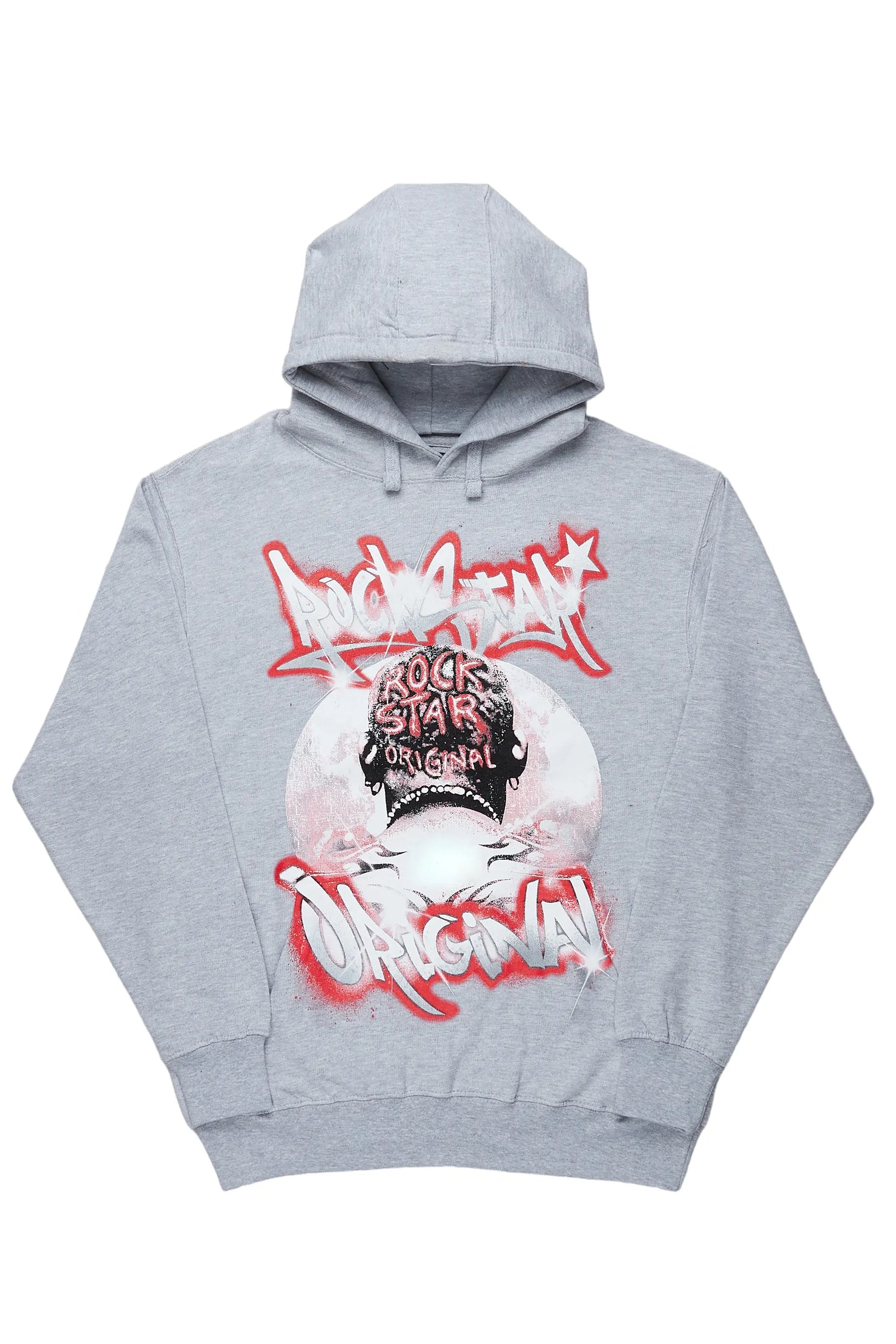 Euclid Heather Grey Graphic Hoodie