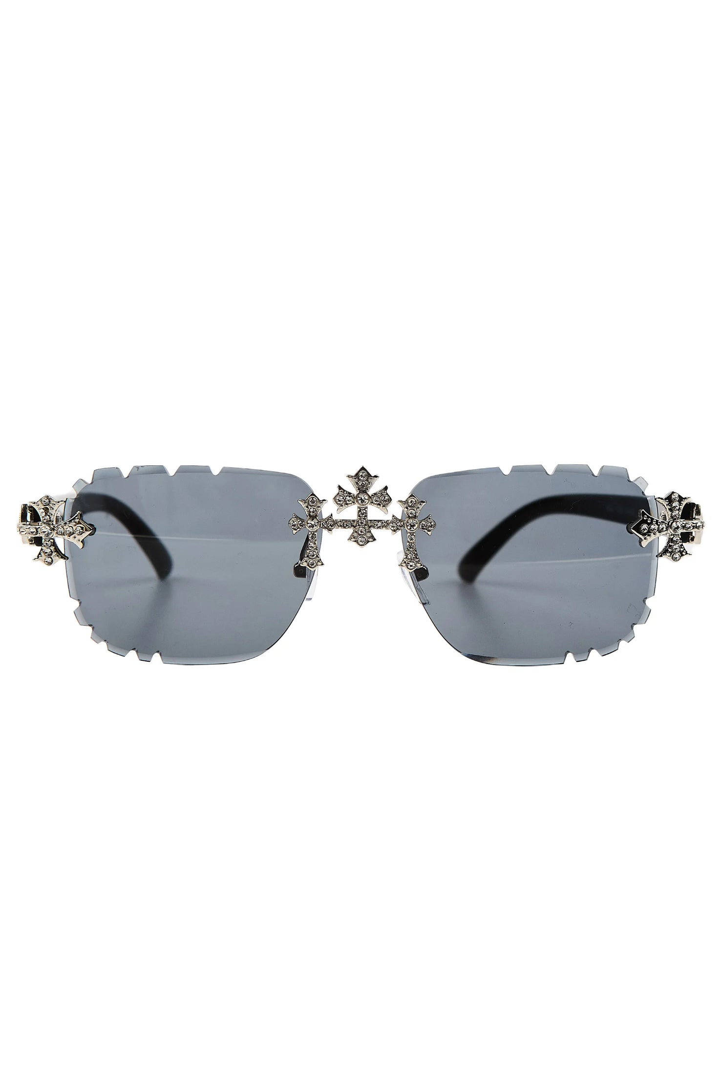 Neka Black/Silver Sunglasses