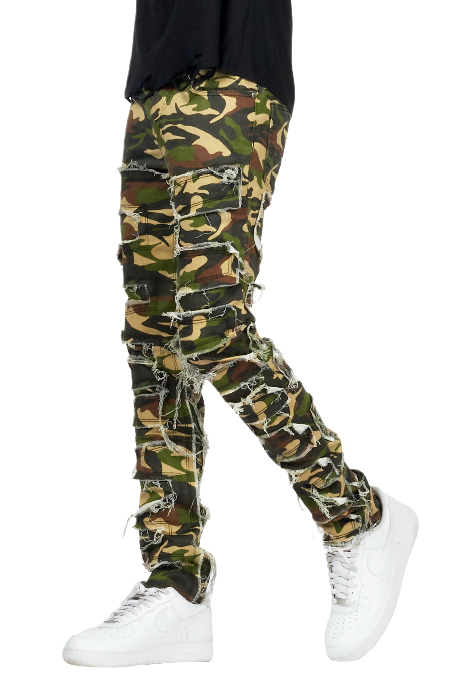 Shake Faded Camo Slim Fit Jean