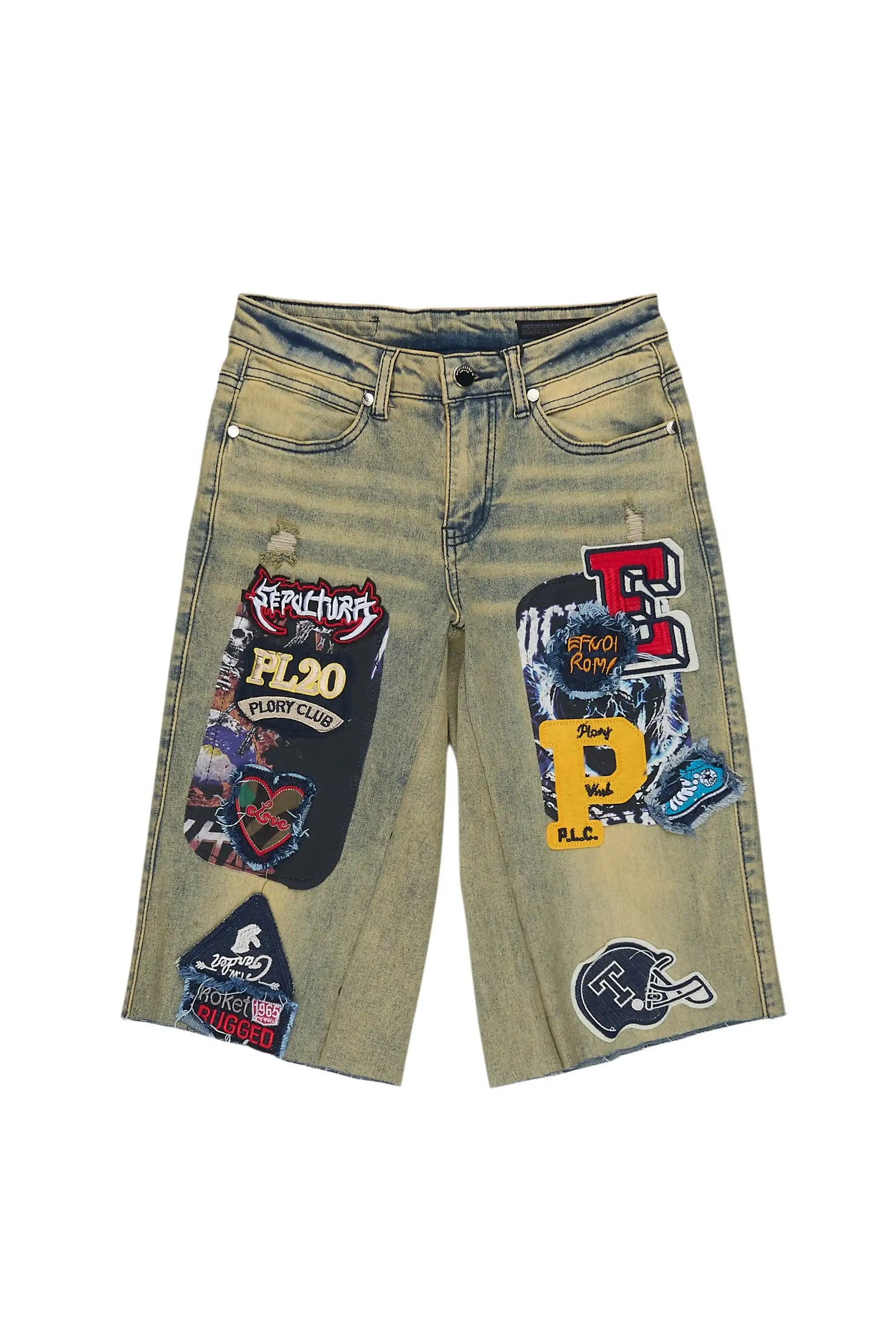 Boys Nepse Tint Denim Short