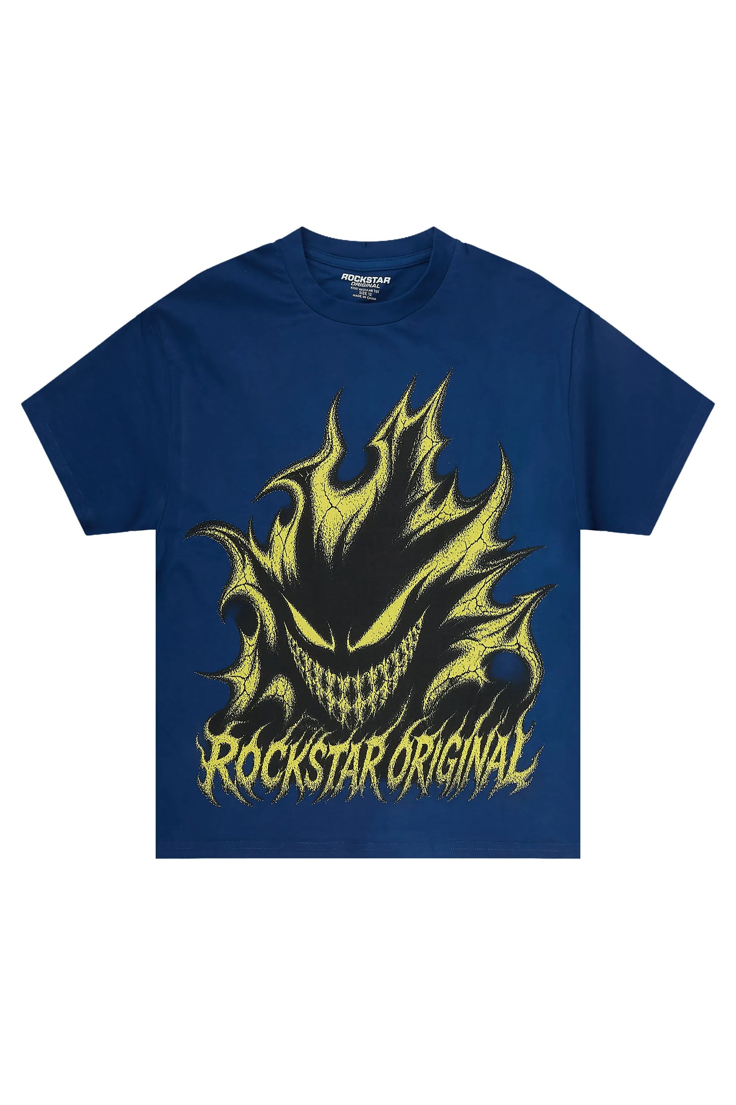 Boys Glaston Navy Graphic T-Shirt