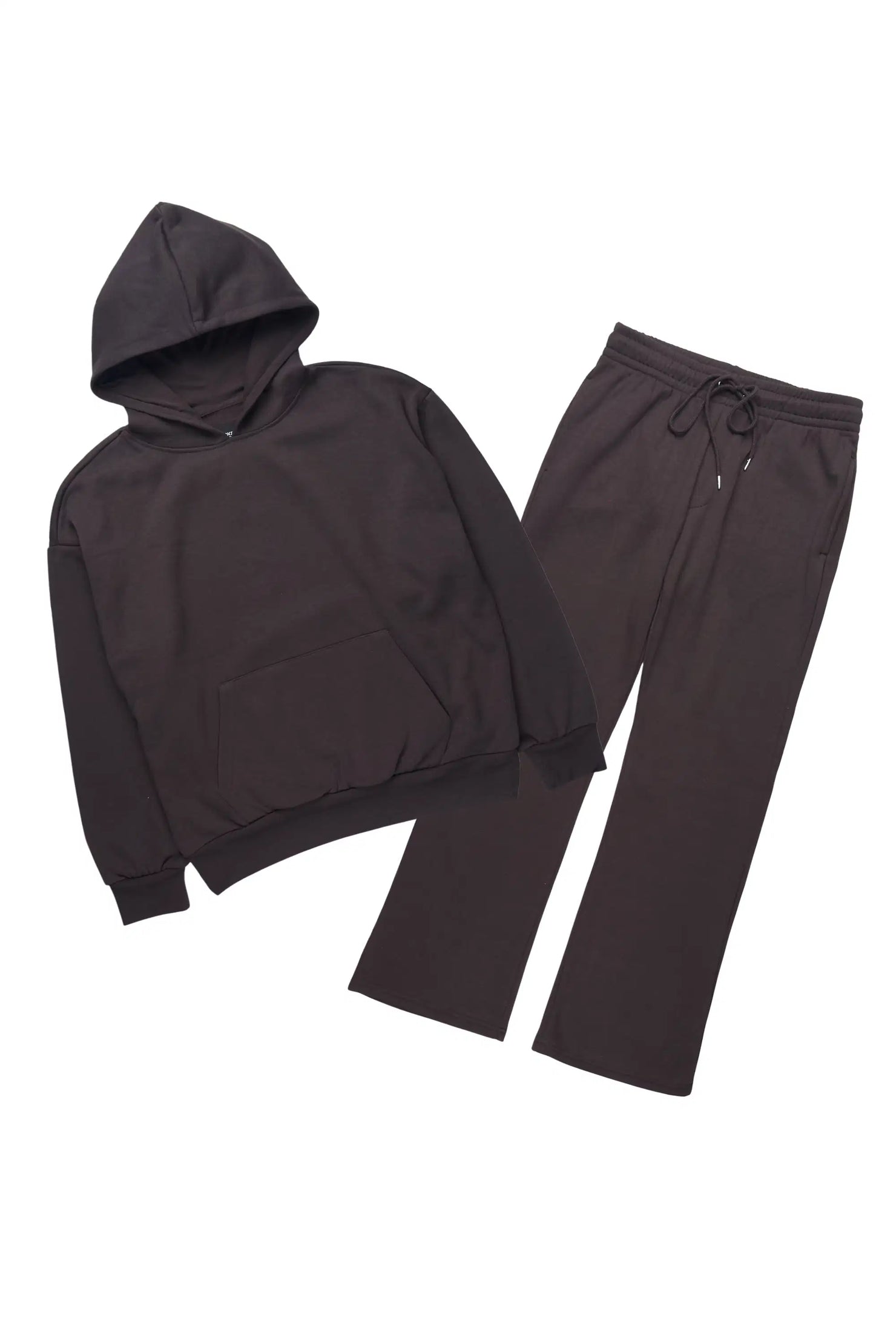 Basic Iron Hoodie Relaxed Track Set