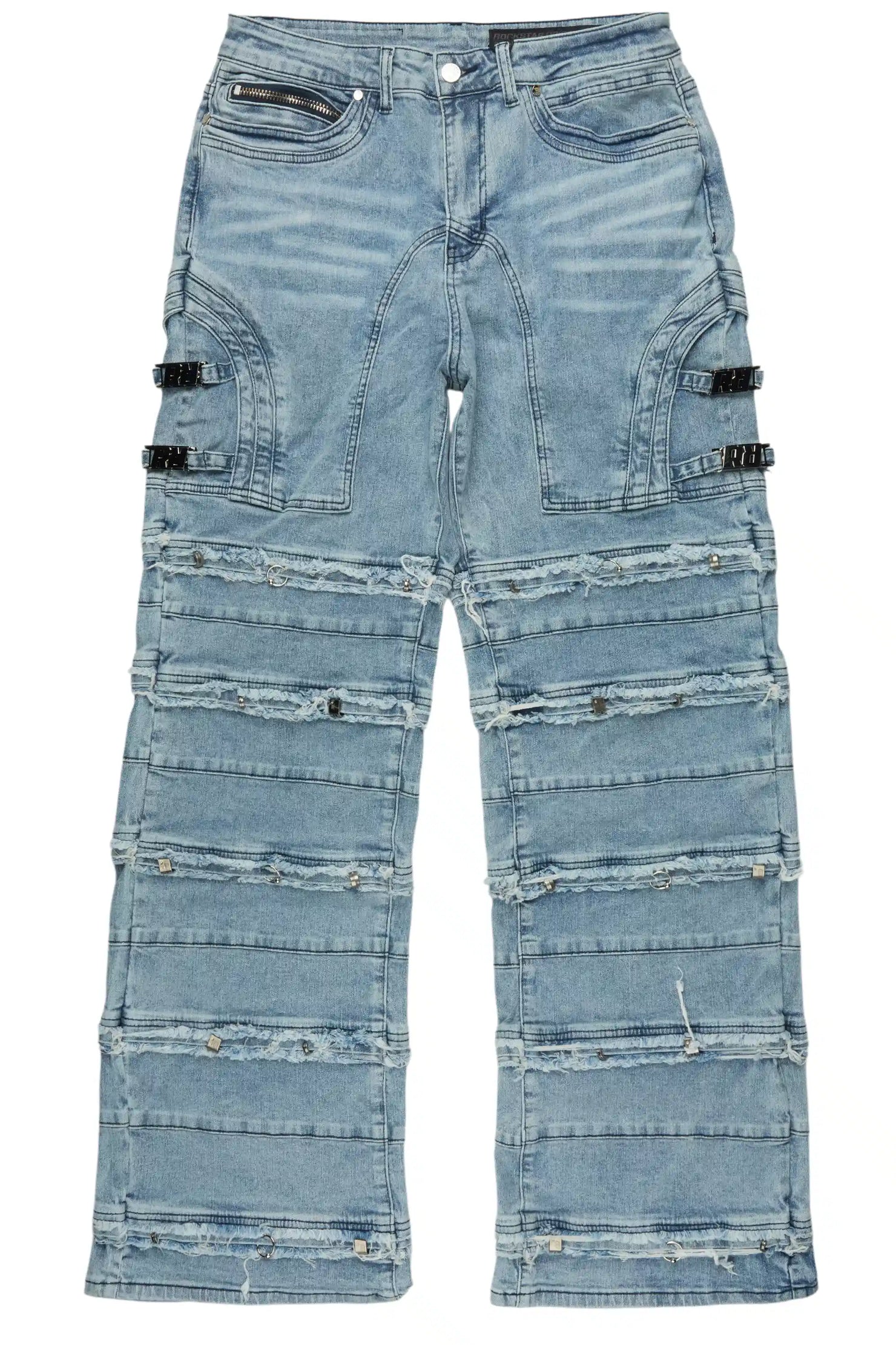 Fotis Blue Baggy Jean