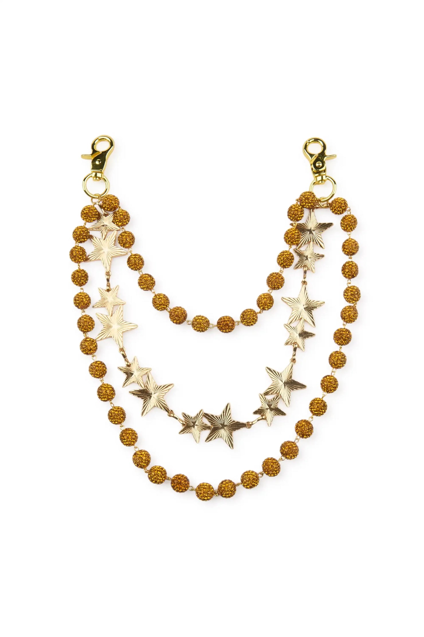 Boys Starball Gold Wallet Chain
