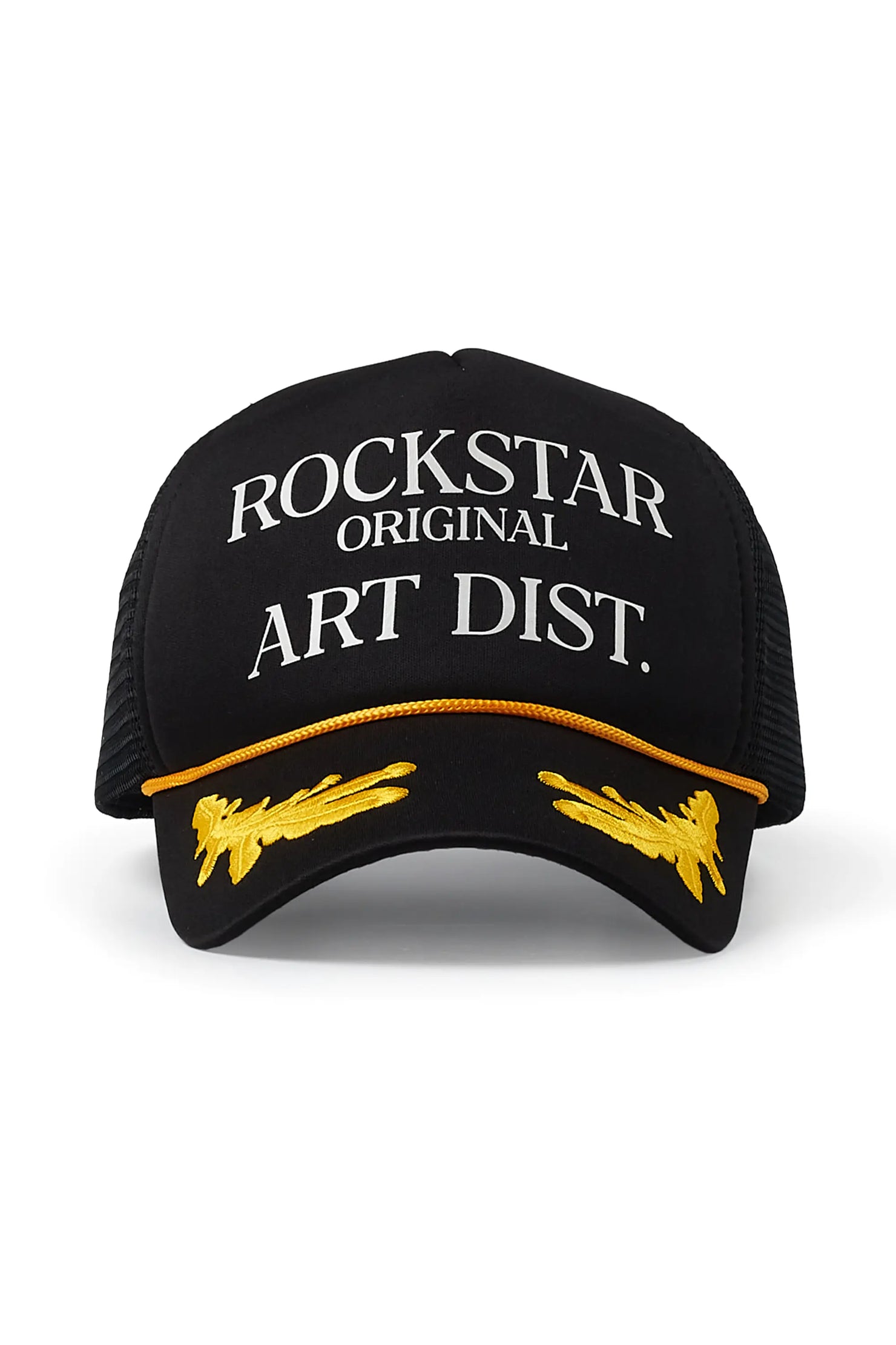 Oriel Black Graphic Trucker Hat