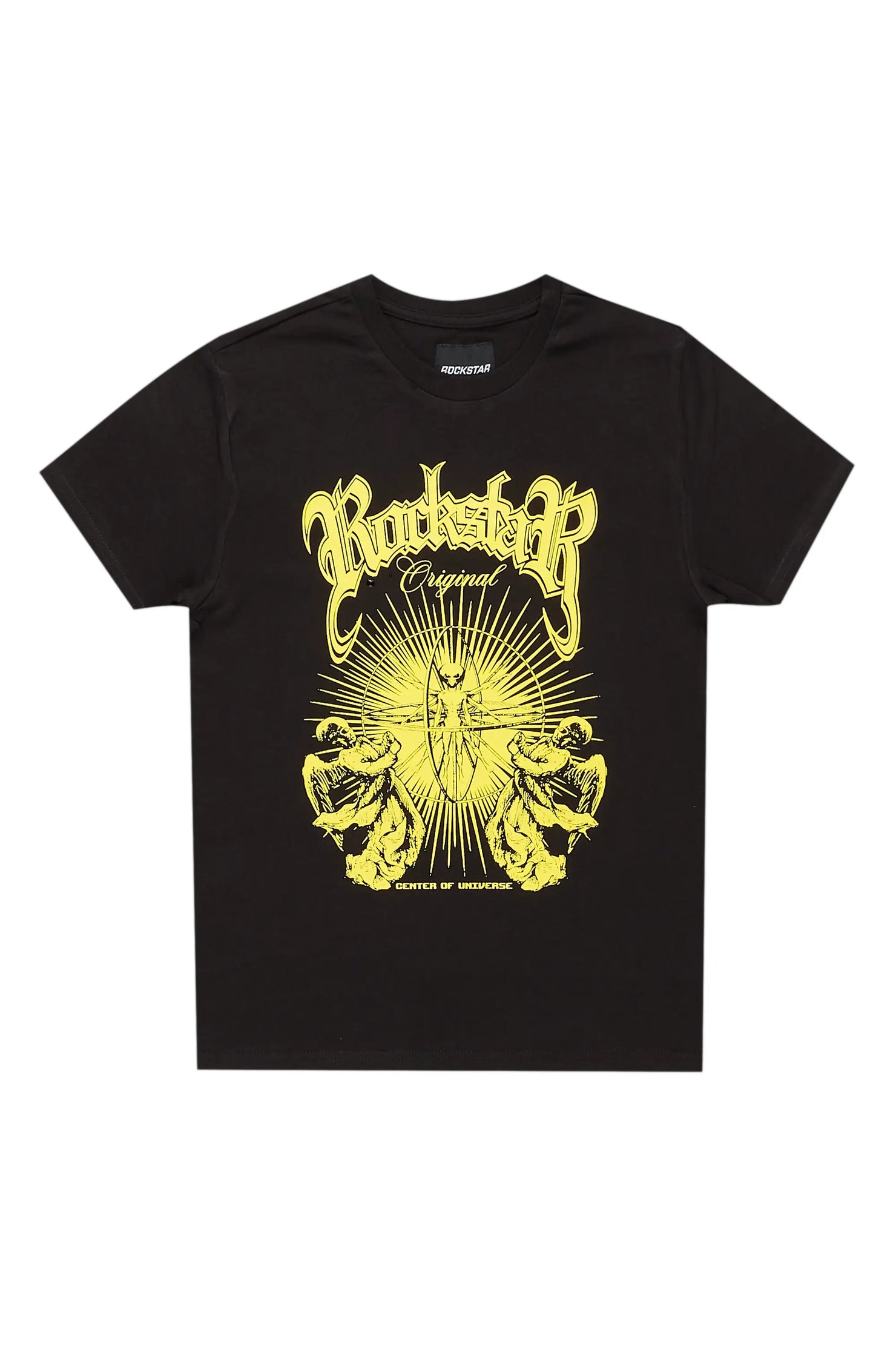 Boys Xaloc Black Graphic T-Shirt