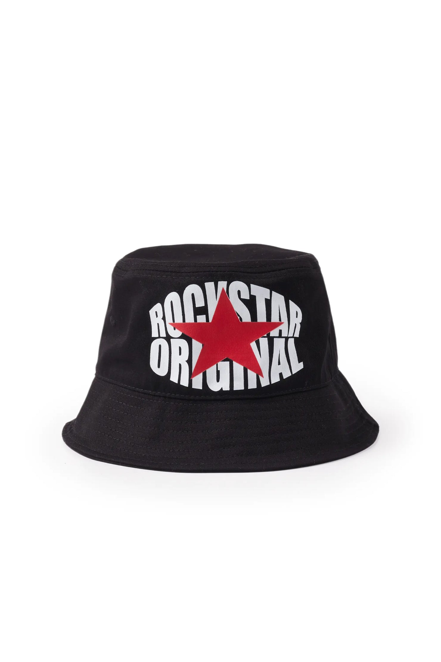 States Black Graphic Bucket Hat