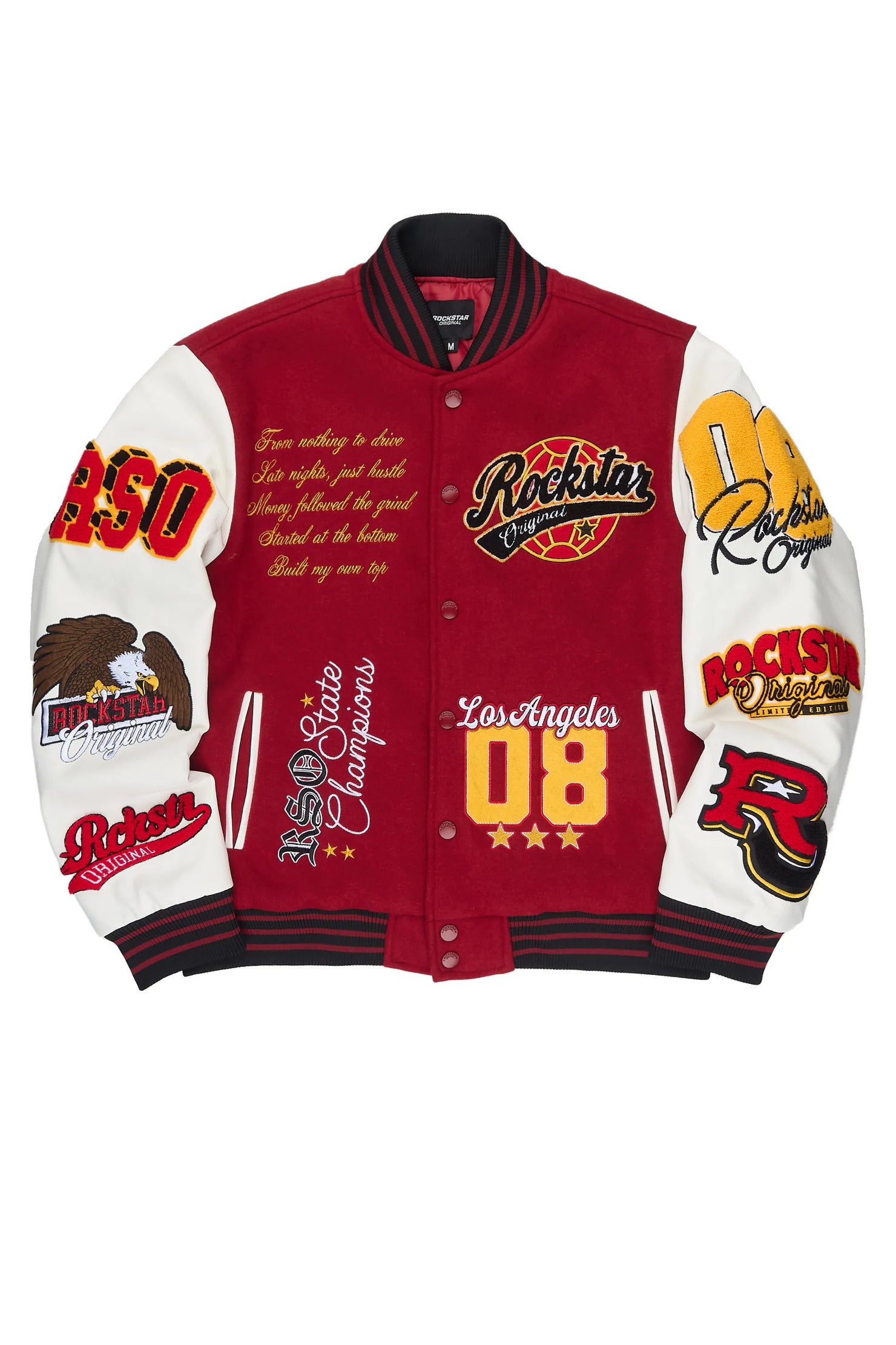 Griffith Red Varsity Jacket