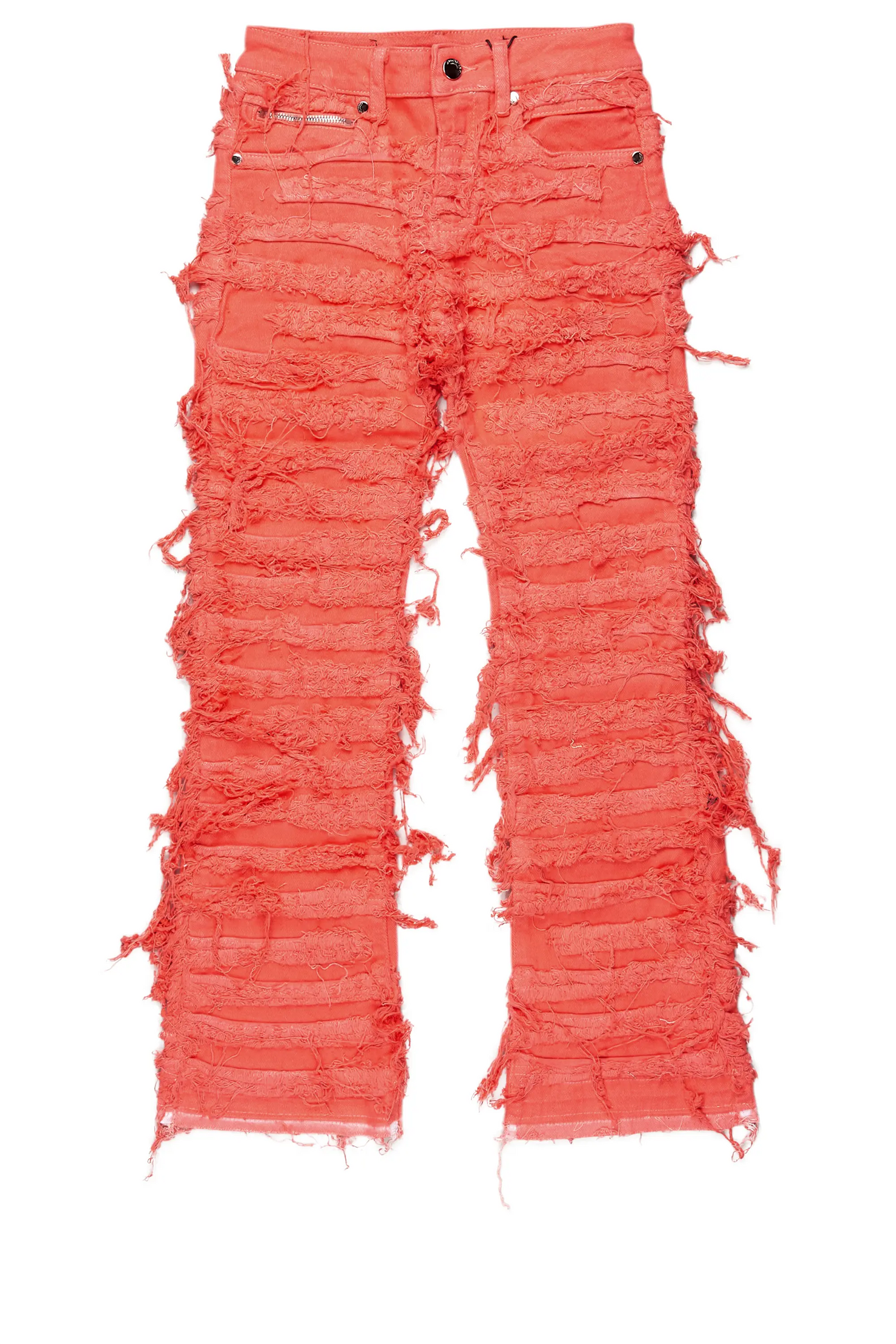 Boys Blix Coral Stacked Flare Jean