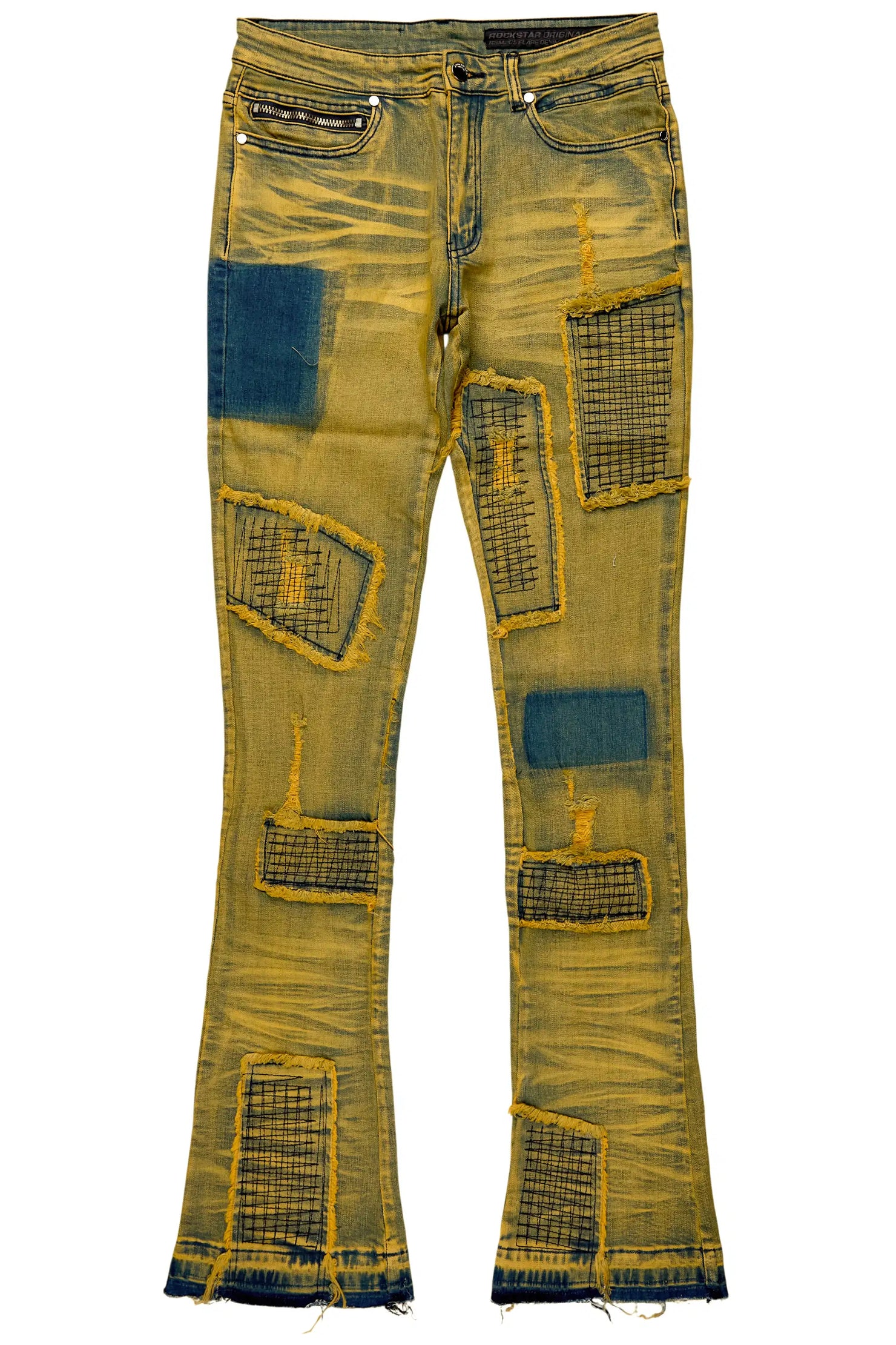 Raglord Tint Blue Stacked Flare Jean