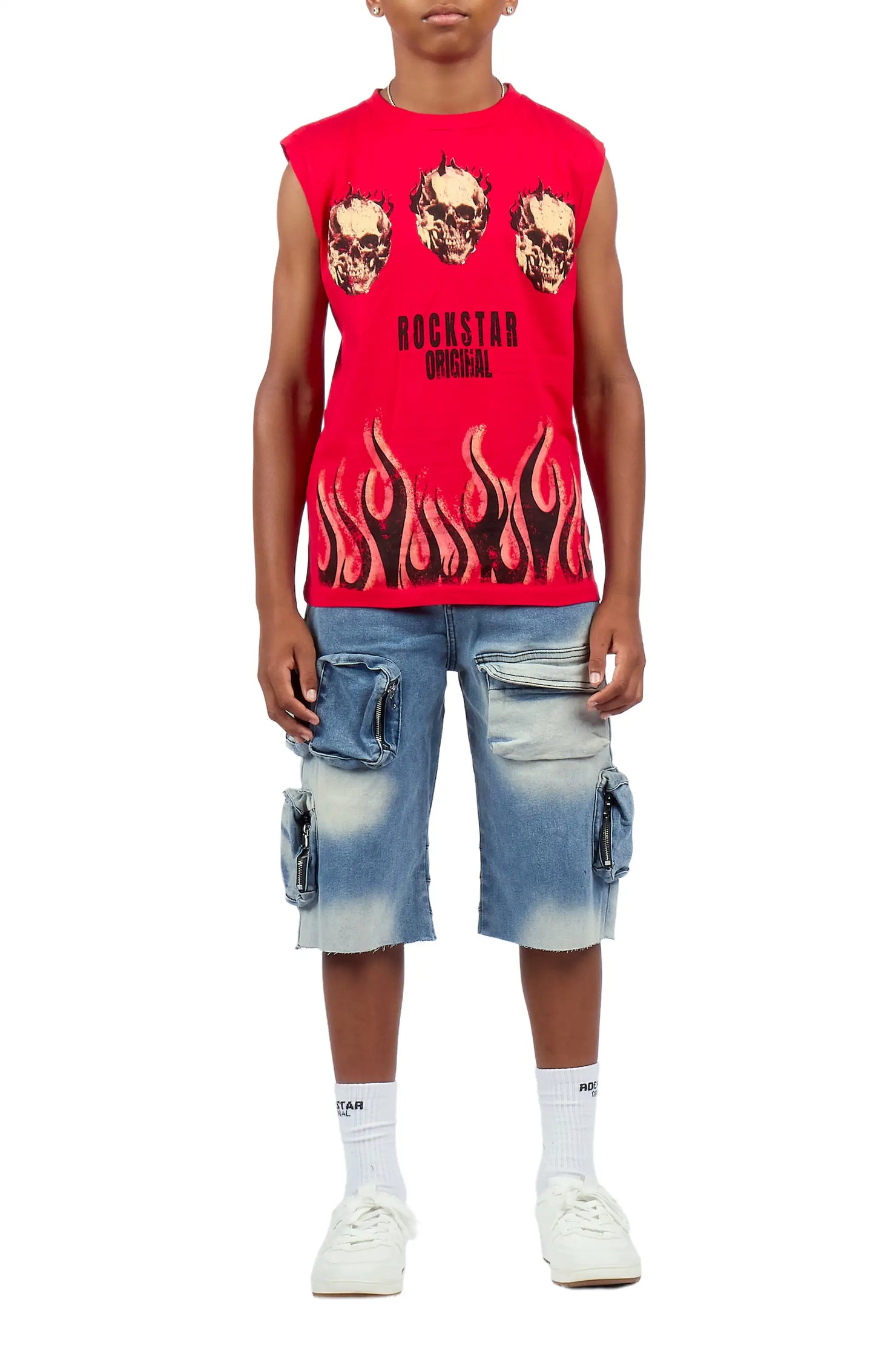 Boys Pocketeer Tint Denim Short
