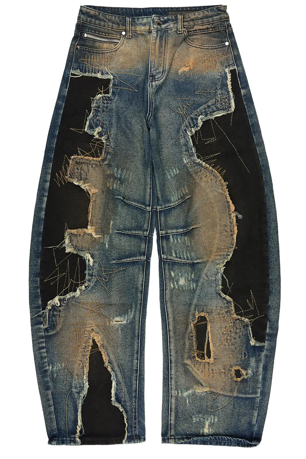 Tylen Blue Barrel Fit Jean